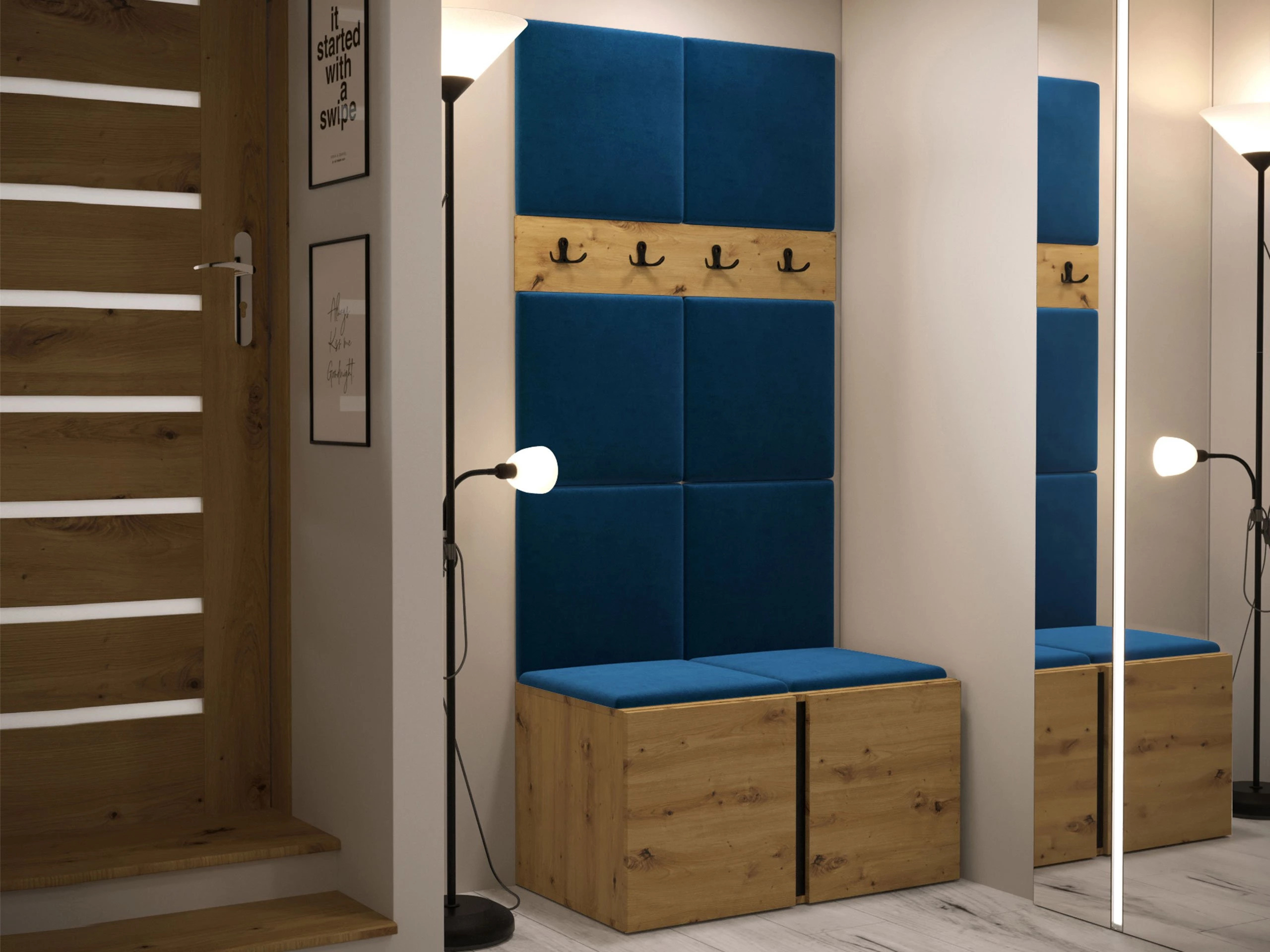 Hallway set Pinis IV (Artisan oak)