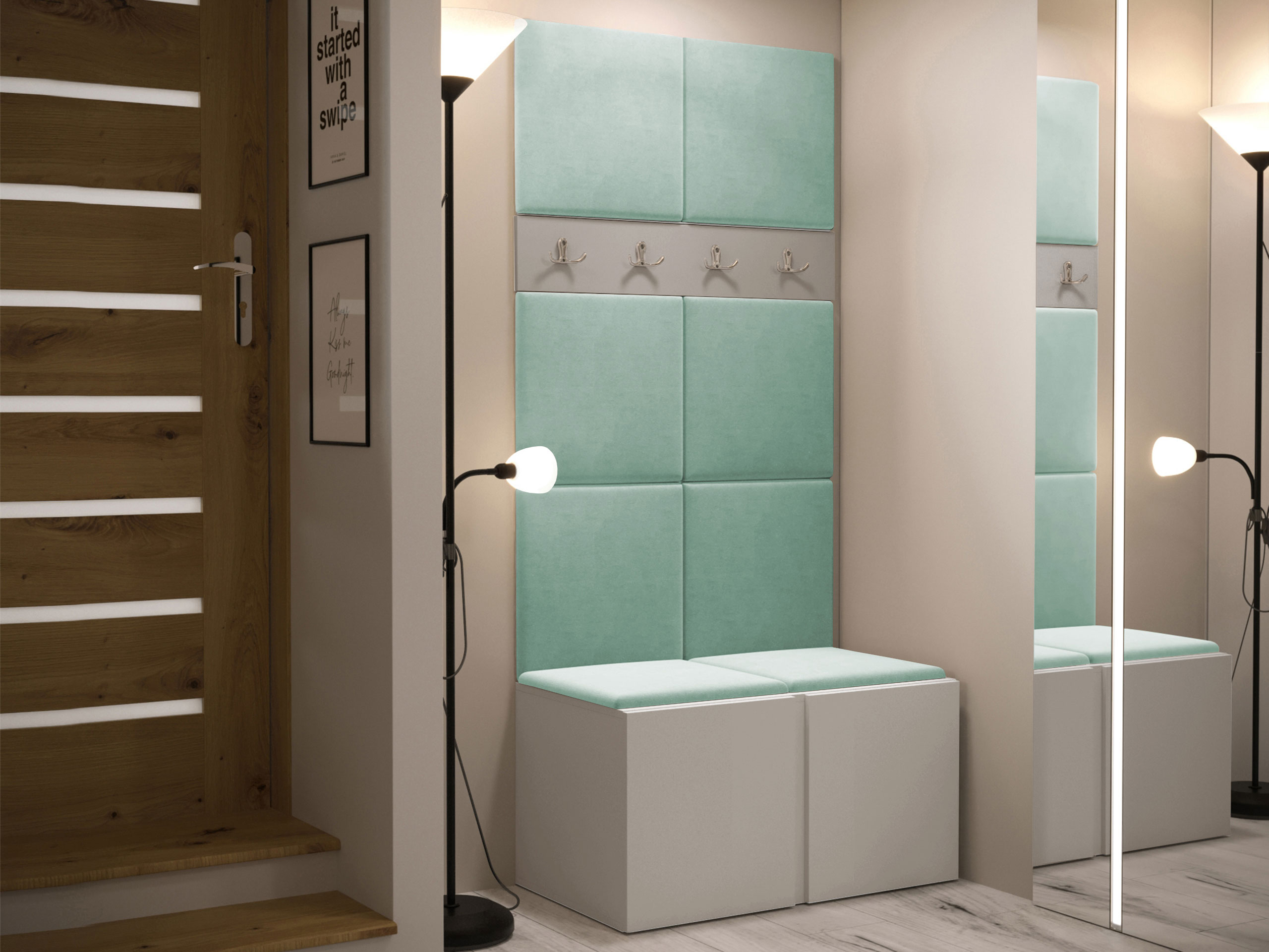 Hallway set Pinis IV (Cashmere)