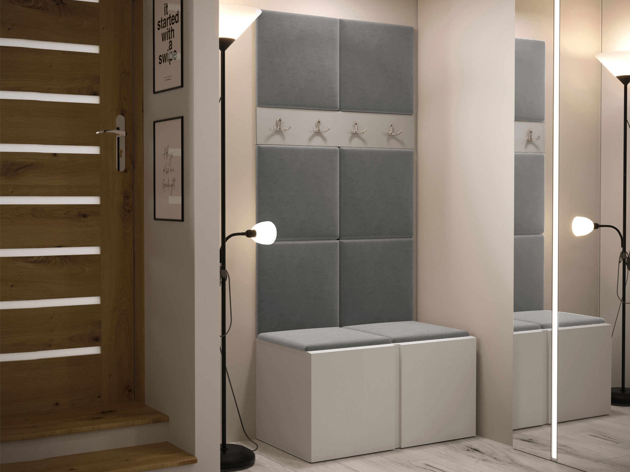 Hallway set Pinis IV (Cashmere)