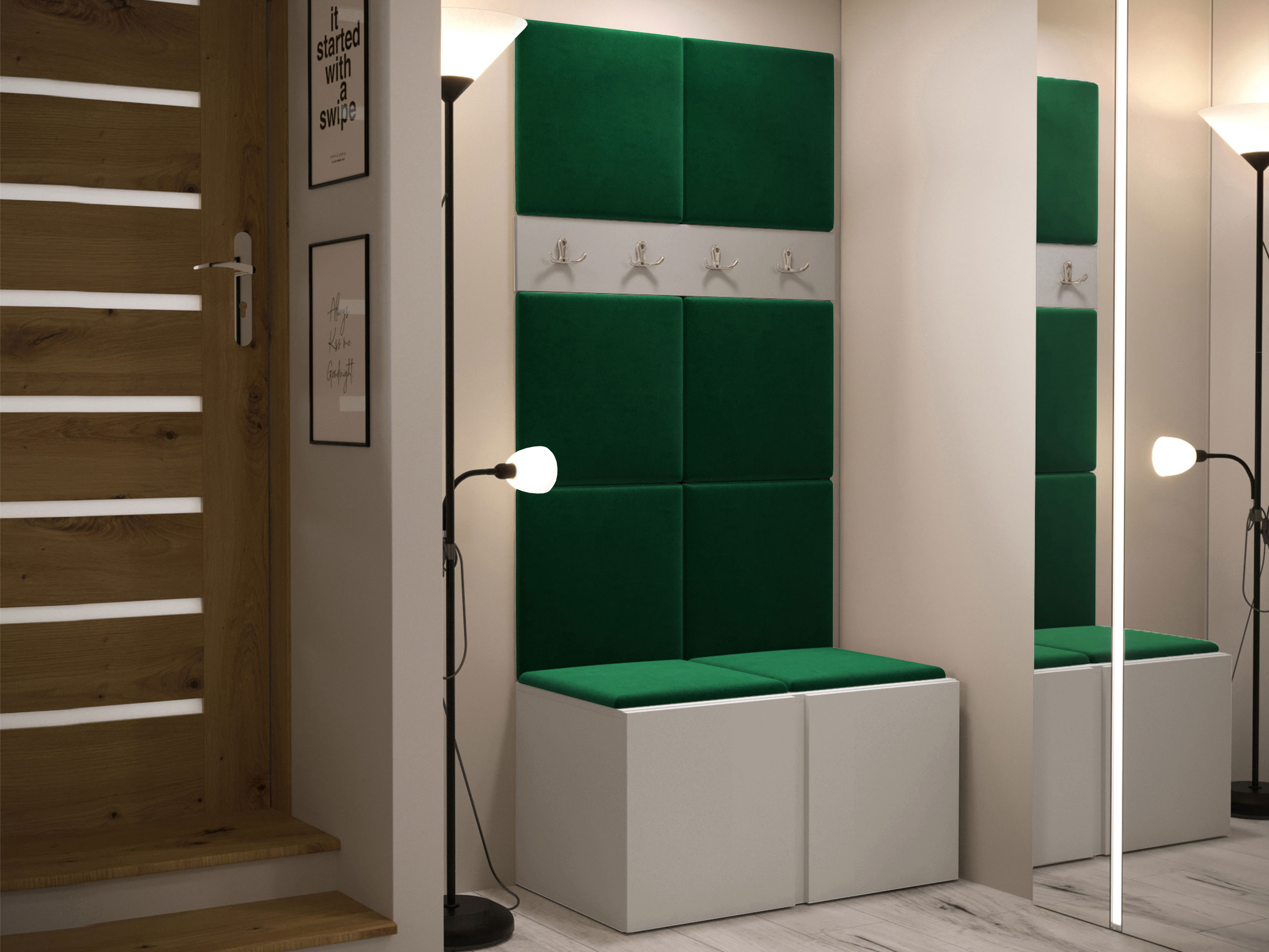 Hallway set Pinis IV (Cashmere)