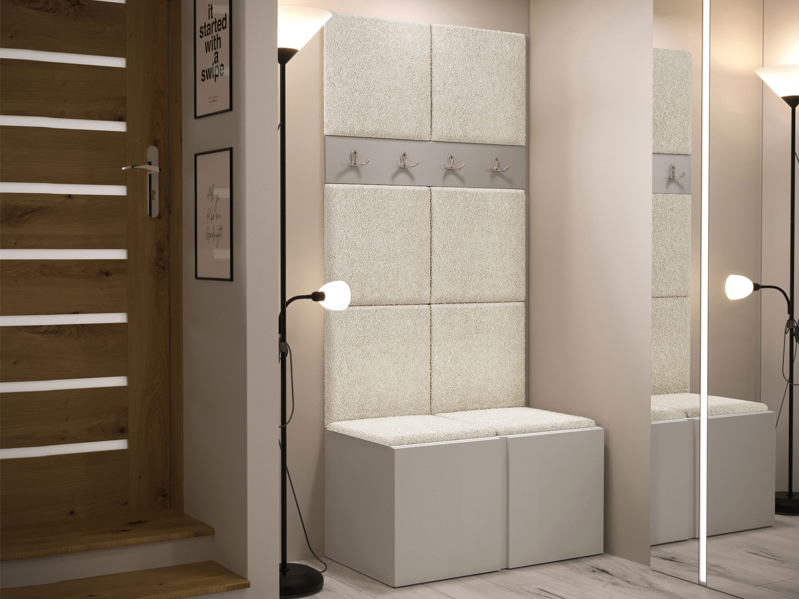 Hallway set Pinis IV (Cashmere)