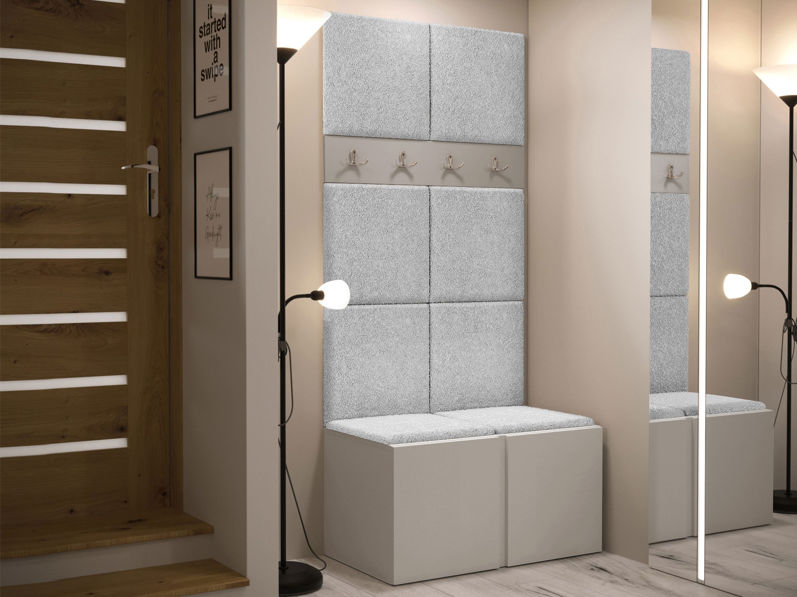 Hallway set Pinis IV (Cashmere)