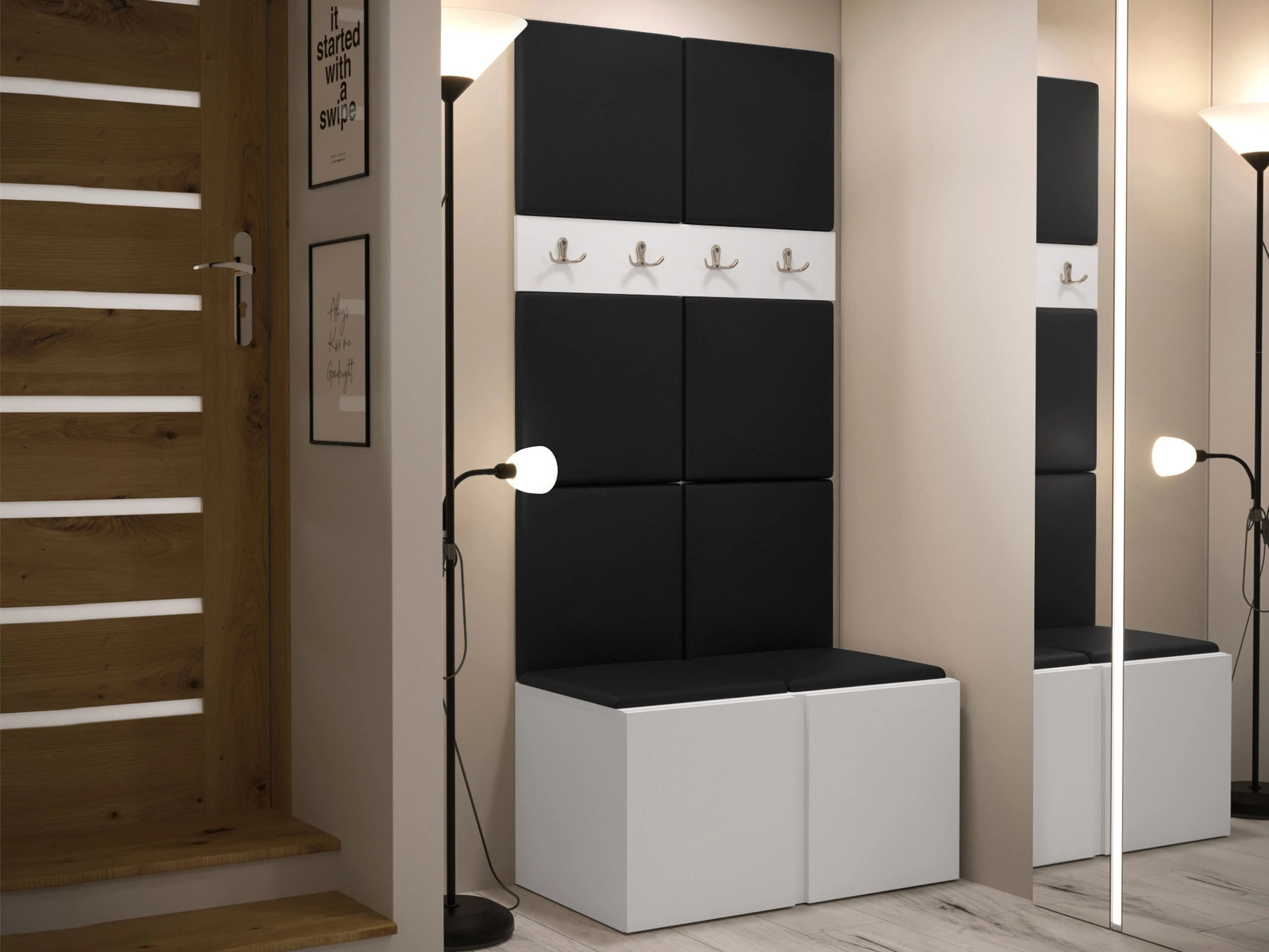 Hallway set Pinis IV (Eco-leather Soft 011)