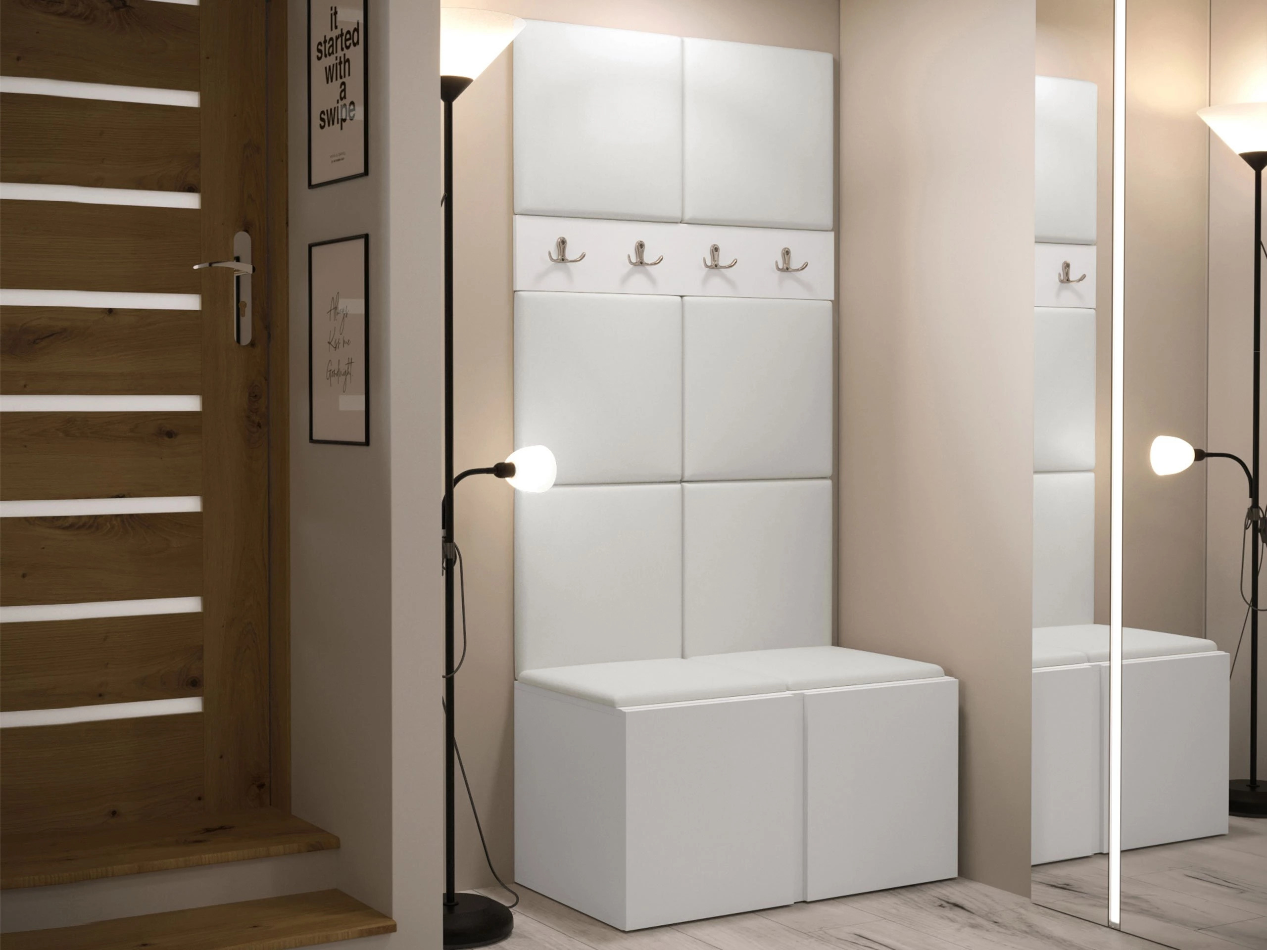Hallway set Pinis IV (Eco-leather Soft 017)