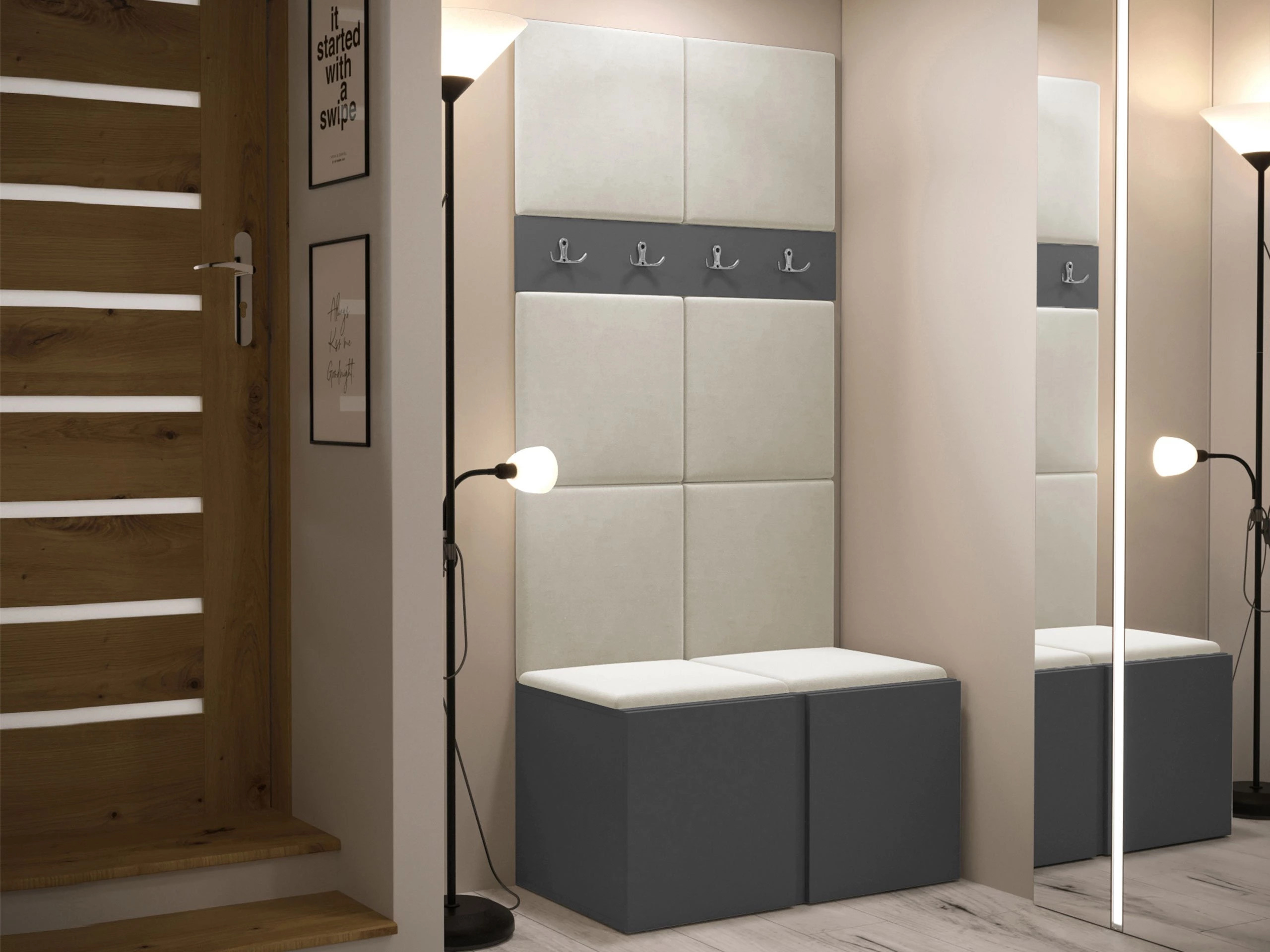 Hallway set Pinis IV (Graphite)