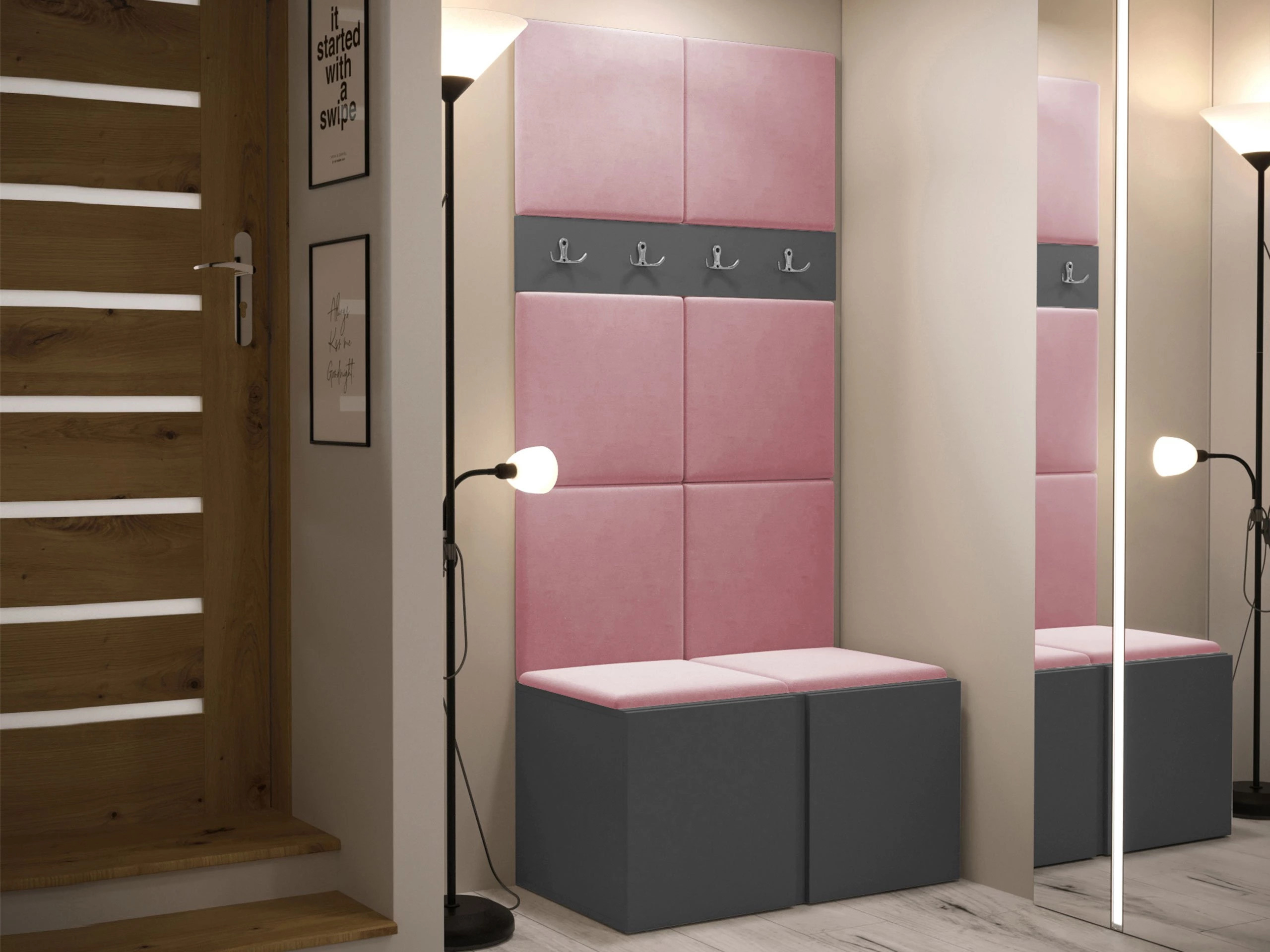 Hallway set Pinis IV (Graphite)