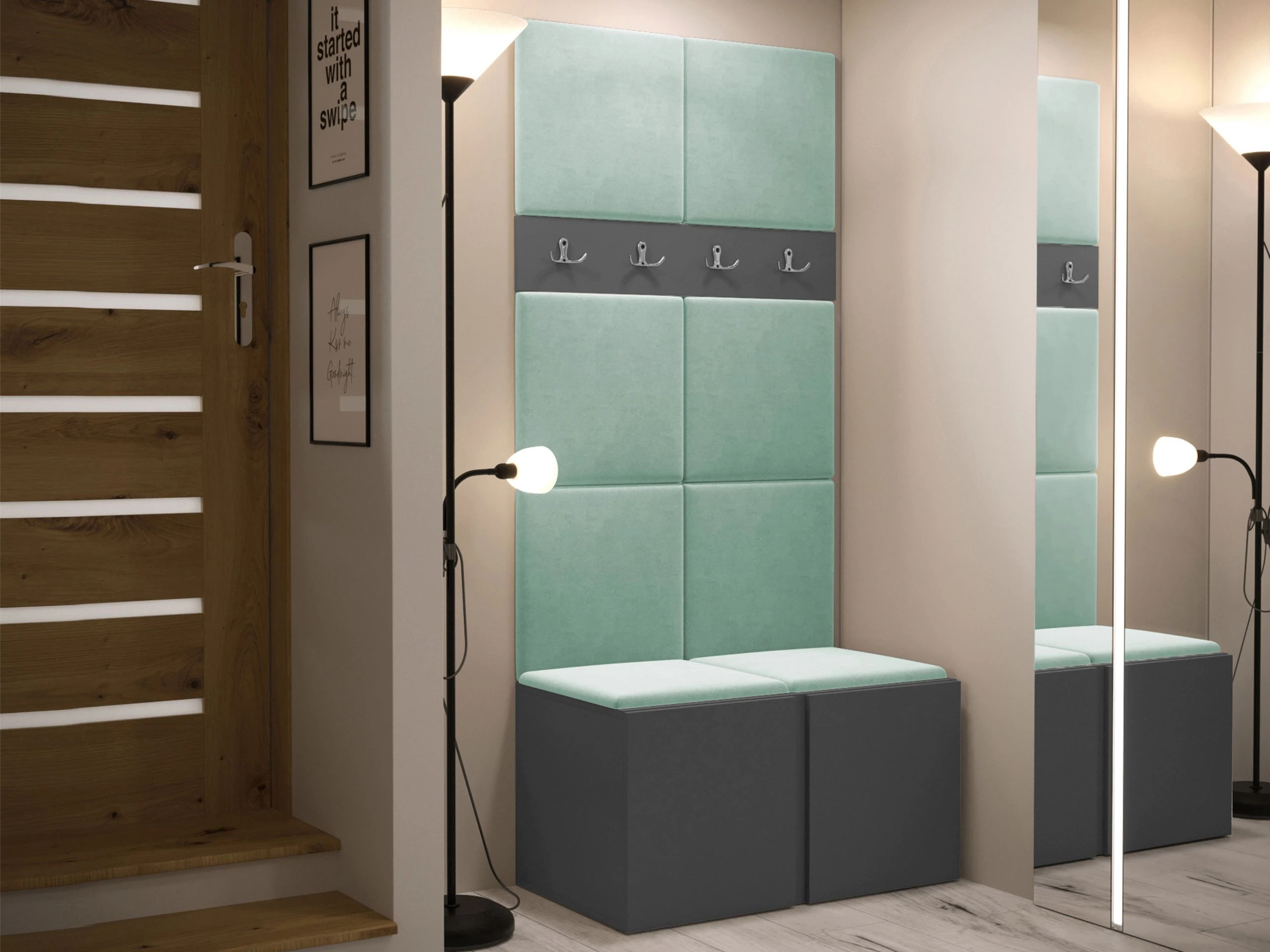 Hallway set Pinis IV (Graphite)