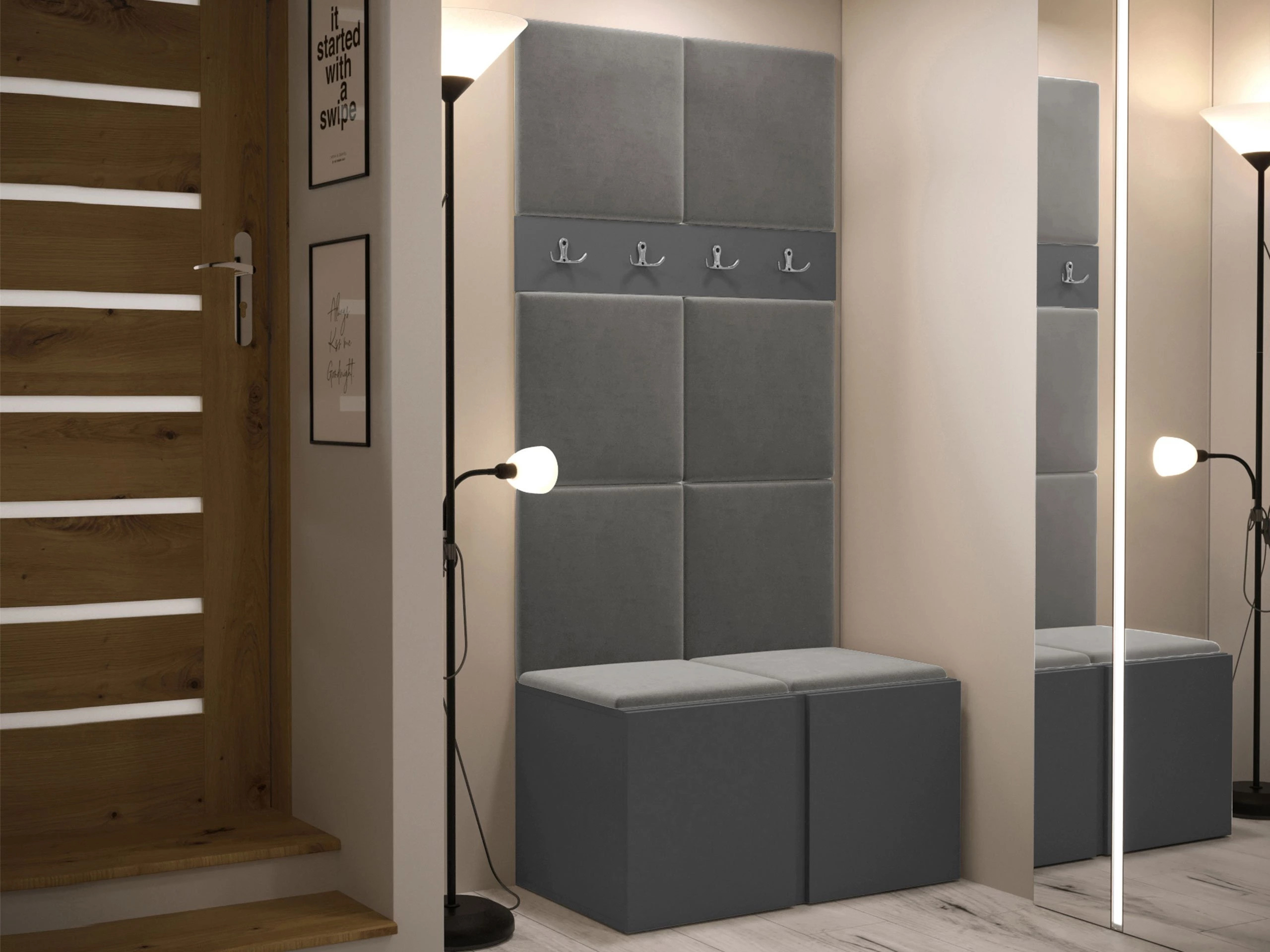 Hallway set Pinis IV (Graphite)