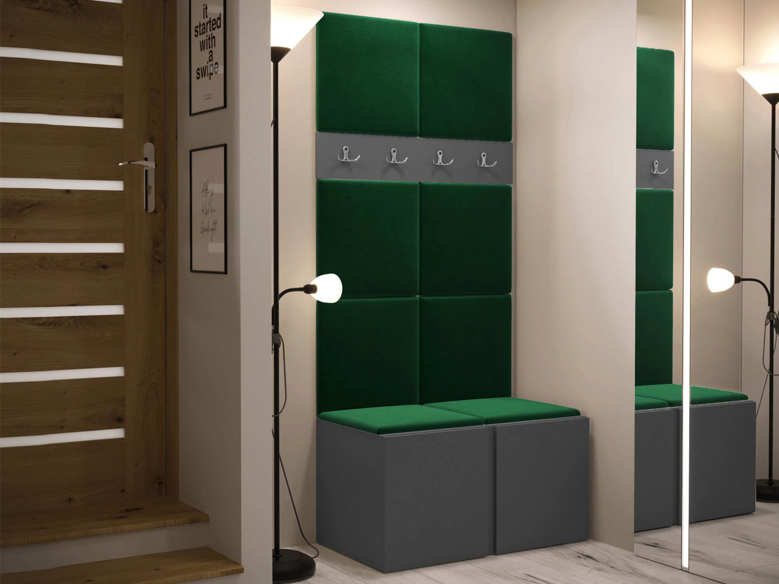Hallway set Pinis IV (Graphite)