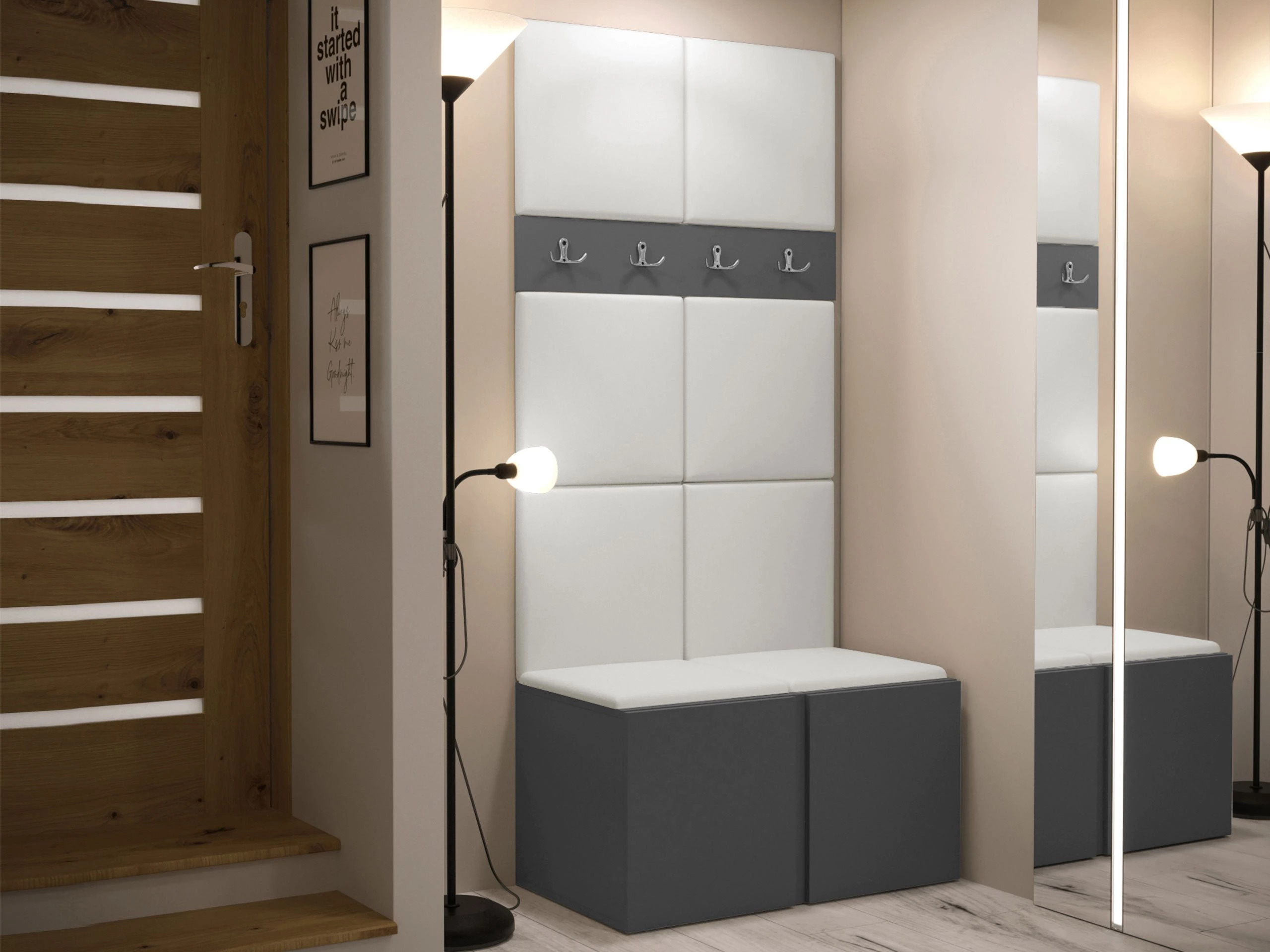 Hallway set Pinis IV (Graphite)