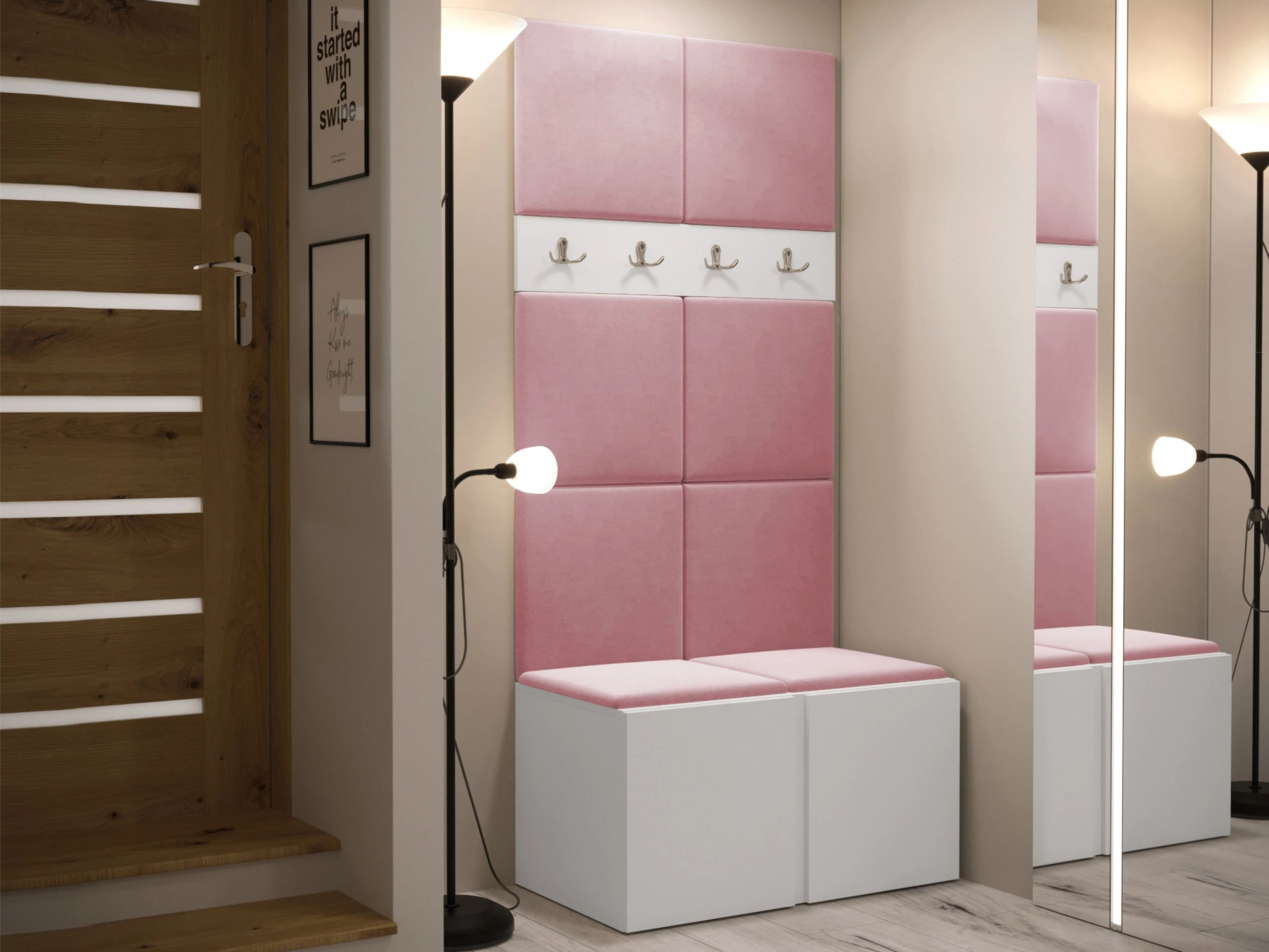 Hallway set Pinis IV (White)