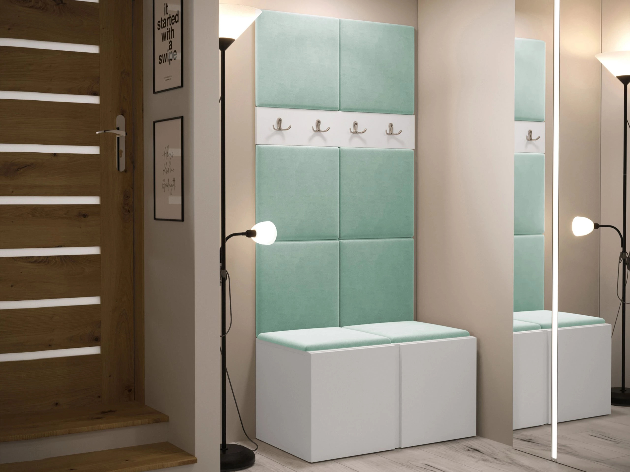 Hallway set Pinis IV (White)