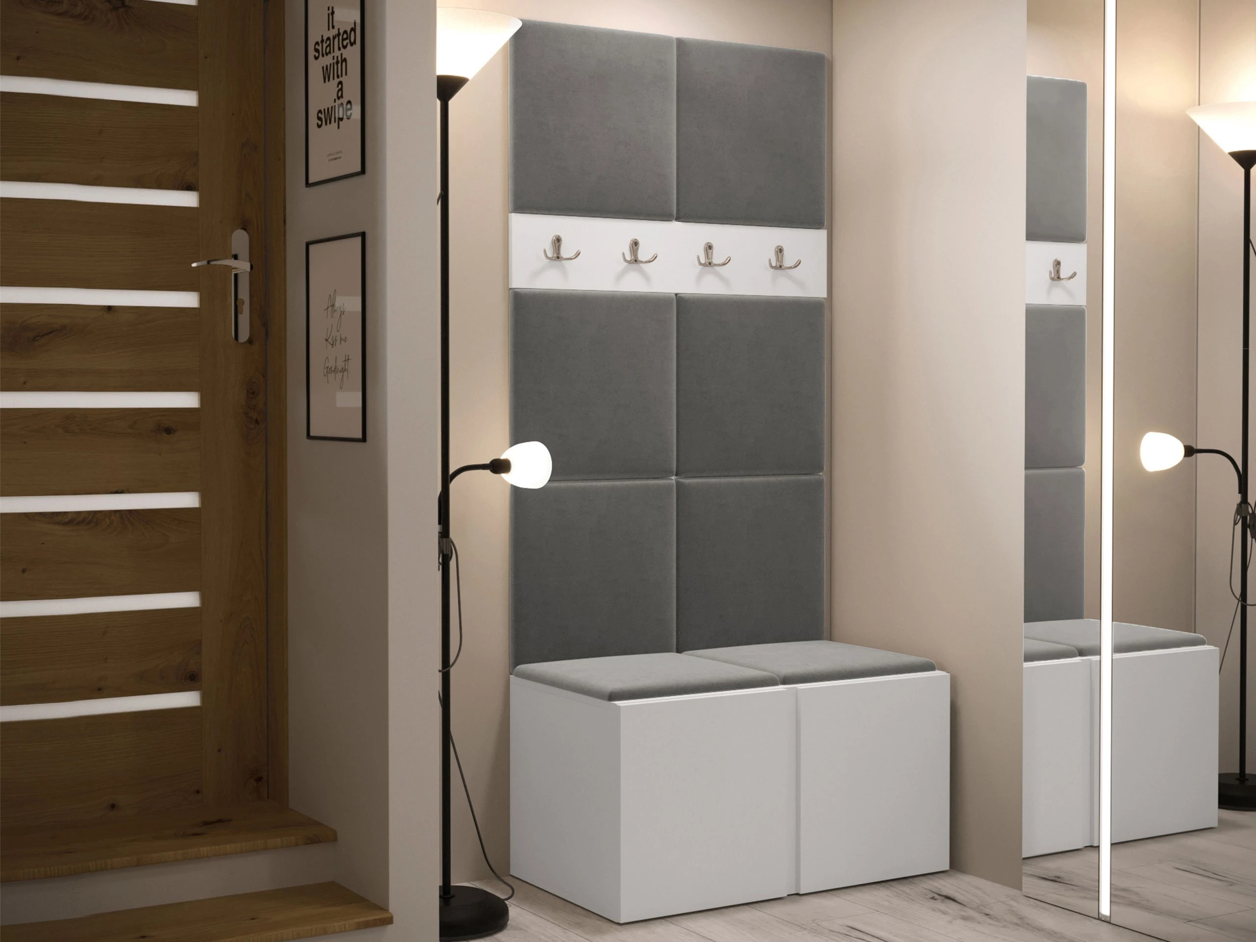 Hallway set Pinis IV (White)