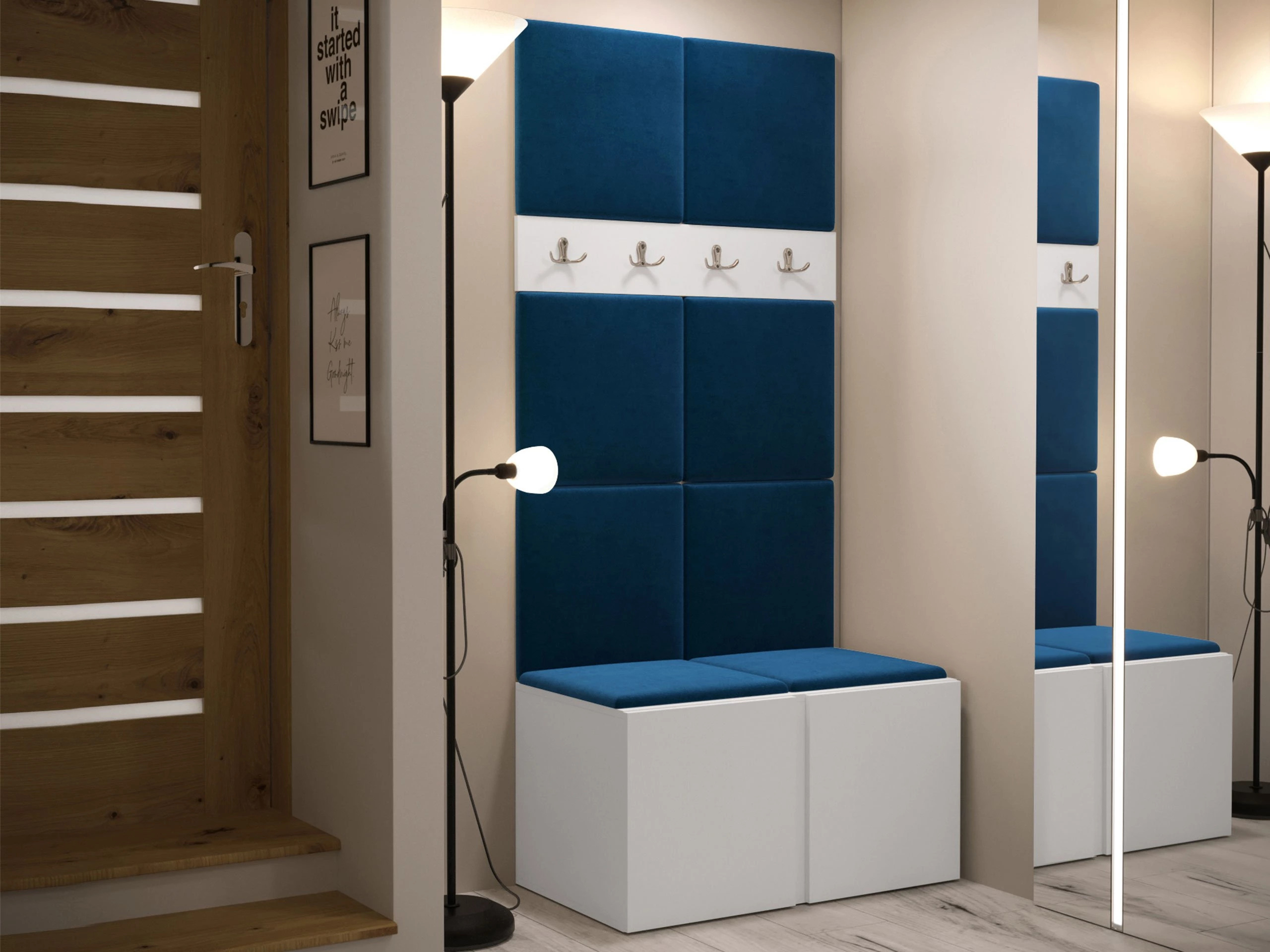 Hallway set Pinis IV (White)