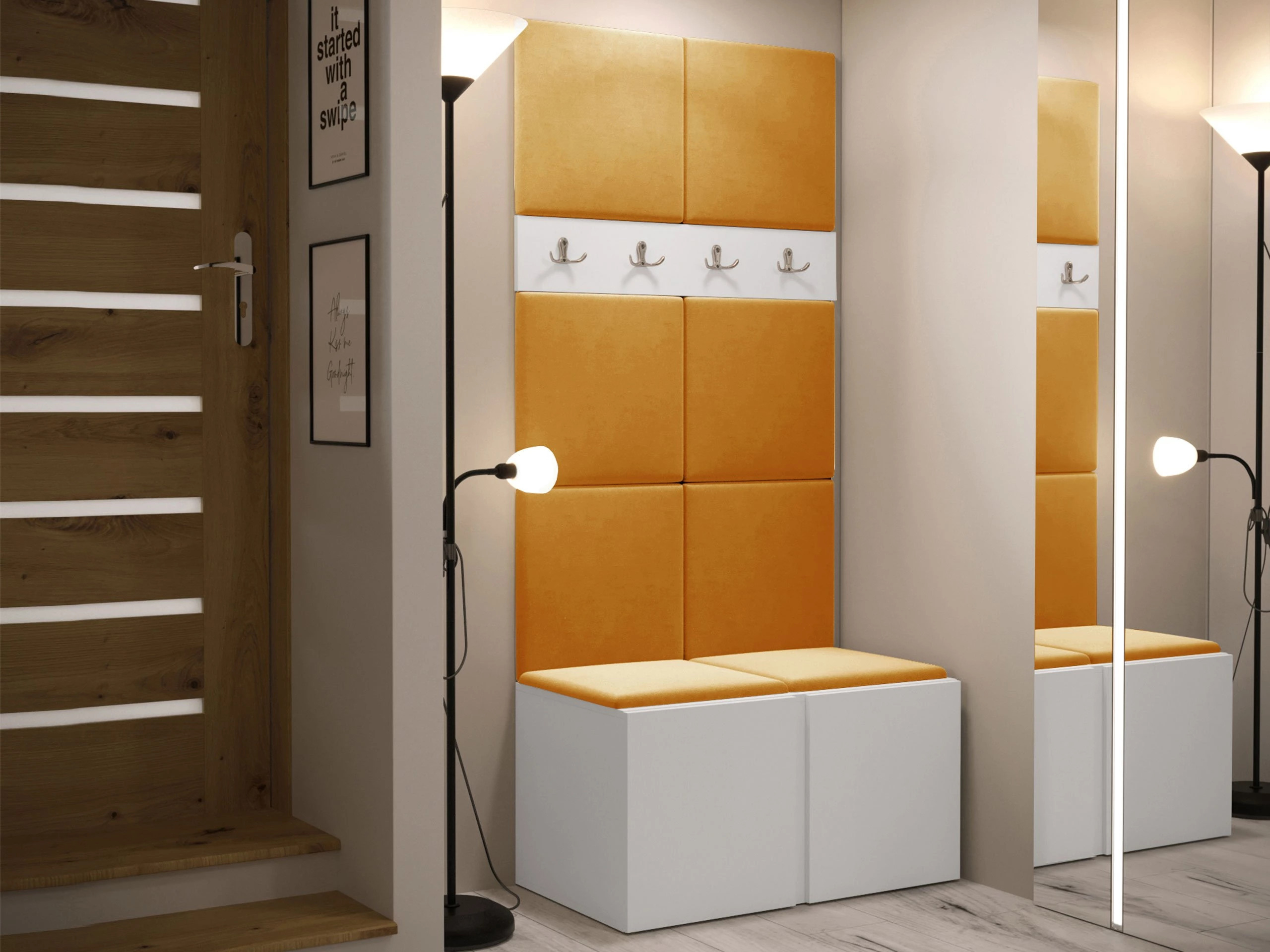 Hallway set Pinis IV (White)