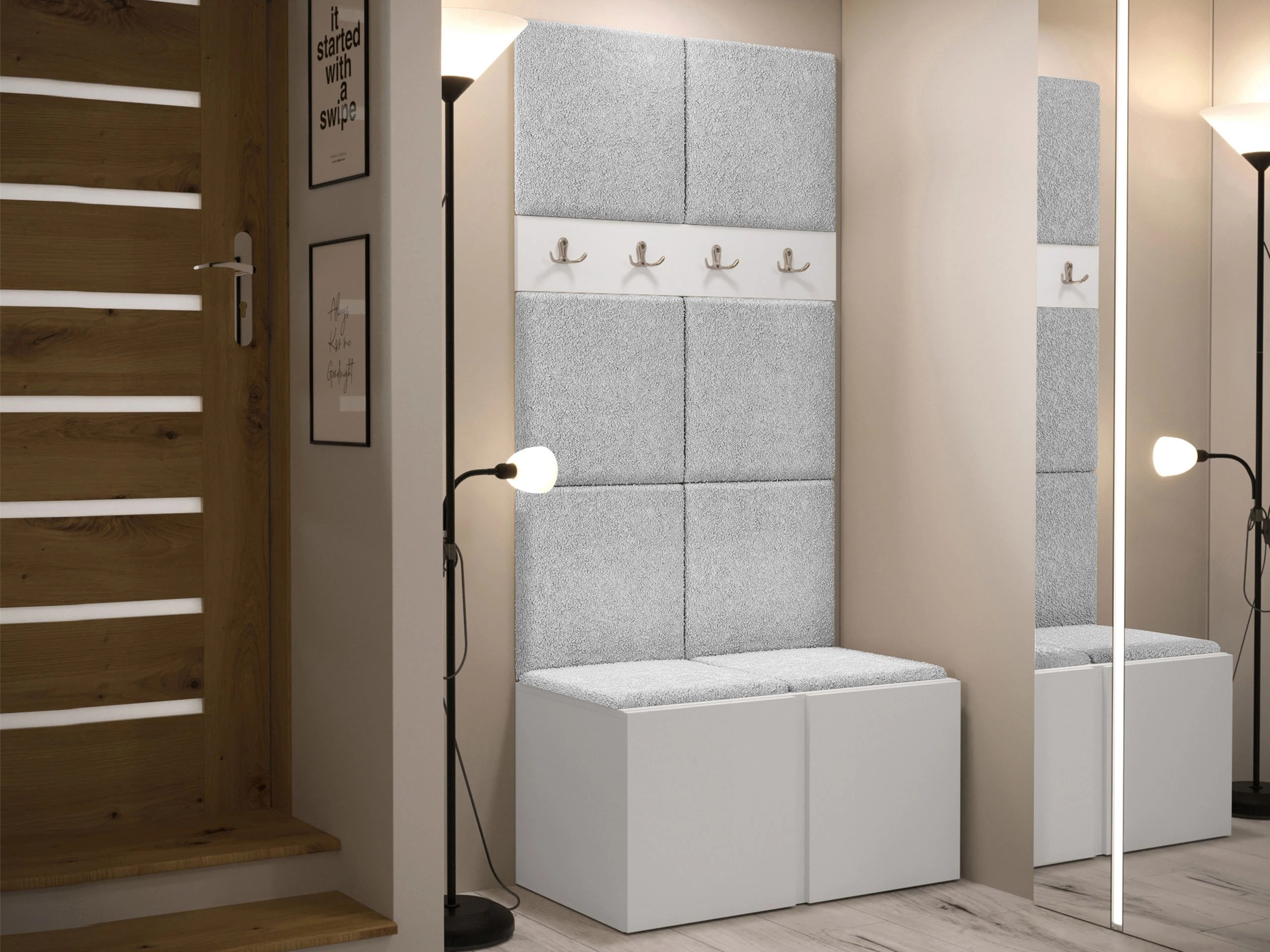 Hallway set Pinis IV (White)