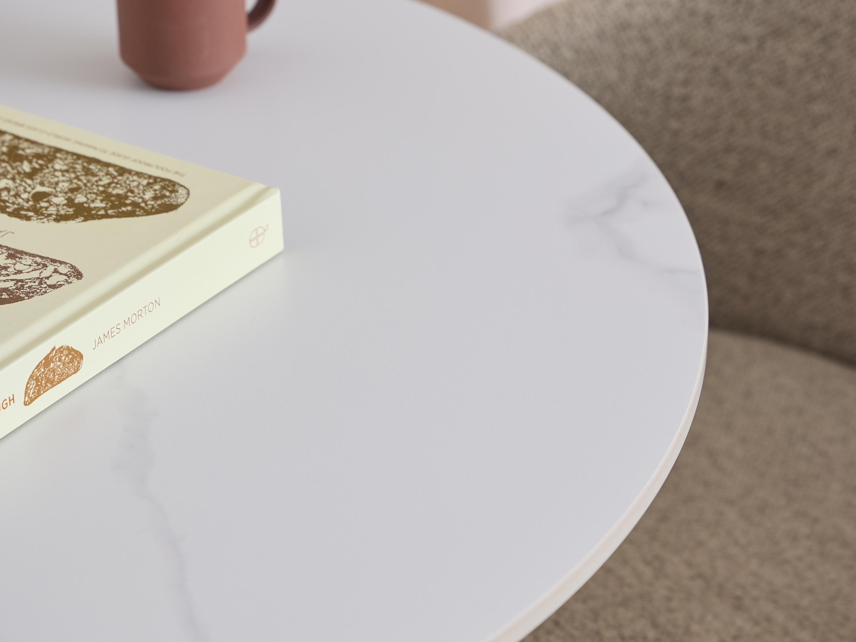 Bar table Norsica 863 (White marble)