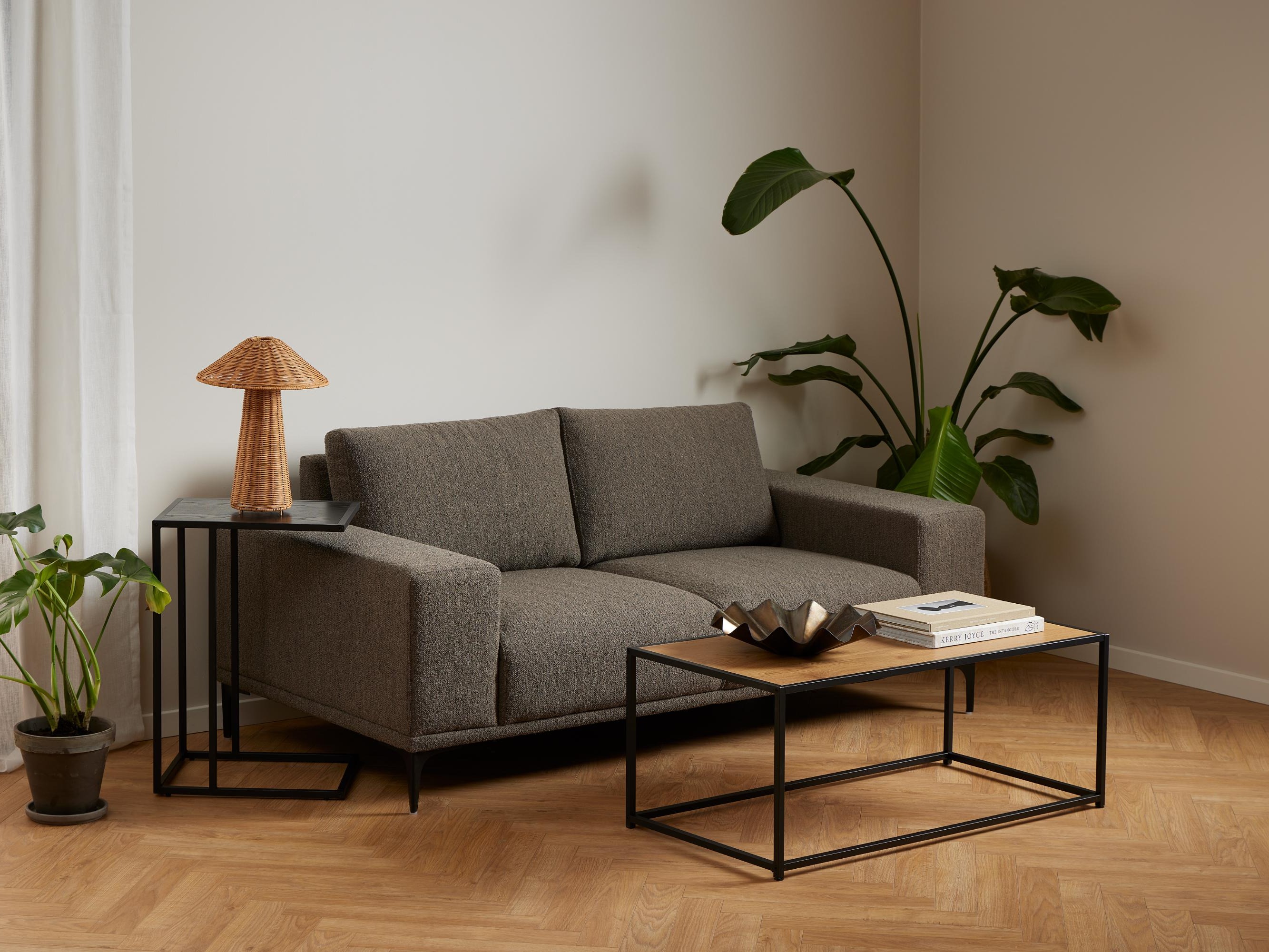 Coffee table Norsica Sevferi 147 (Wild oak + Black)
