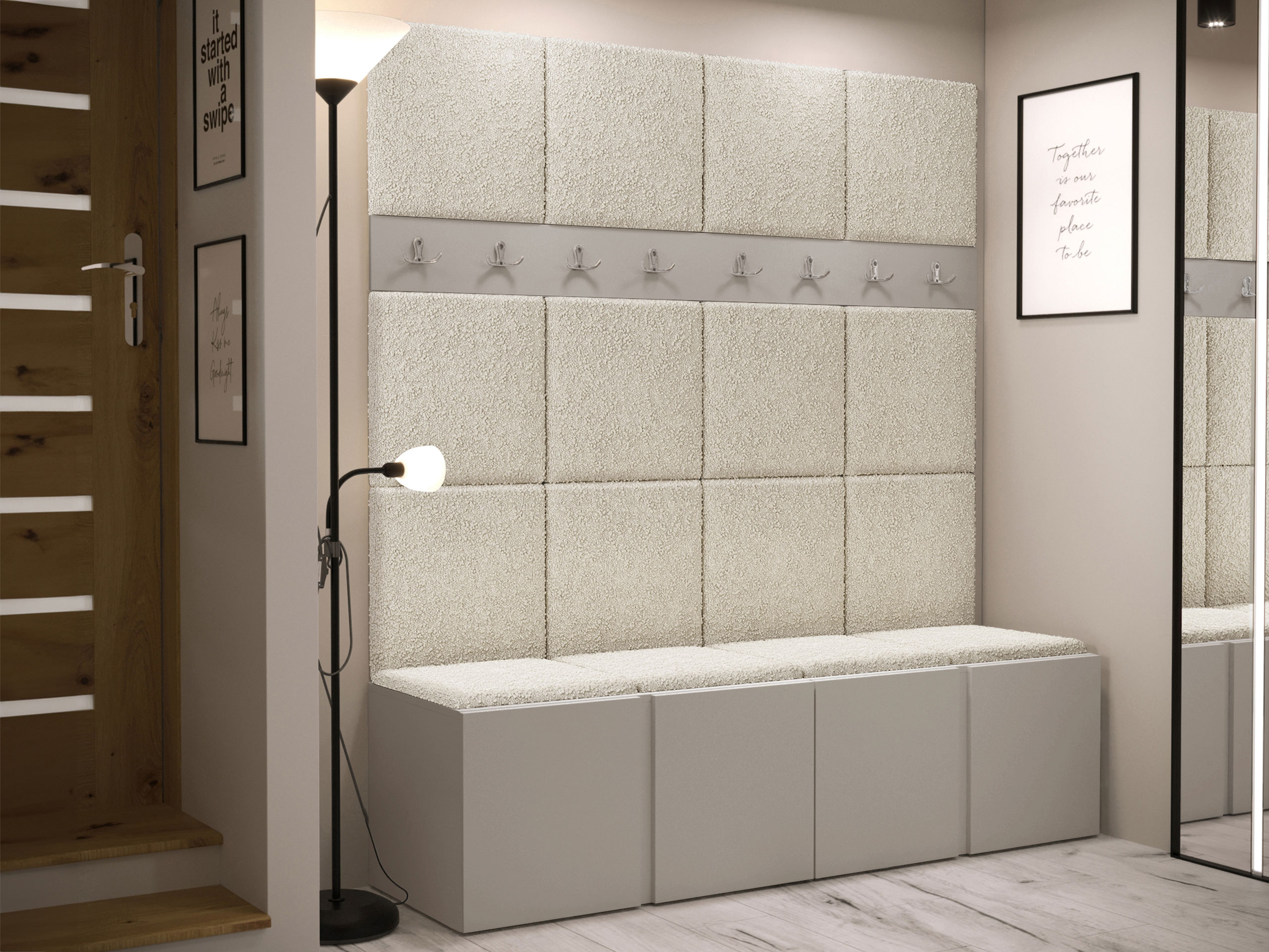 Hallway set Pinis V (Cashmere)