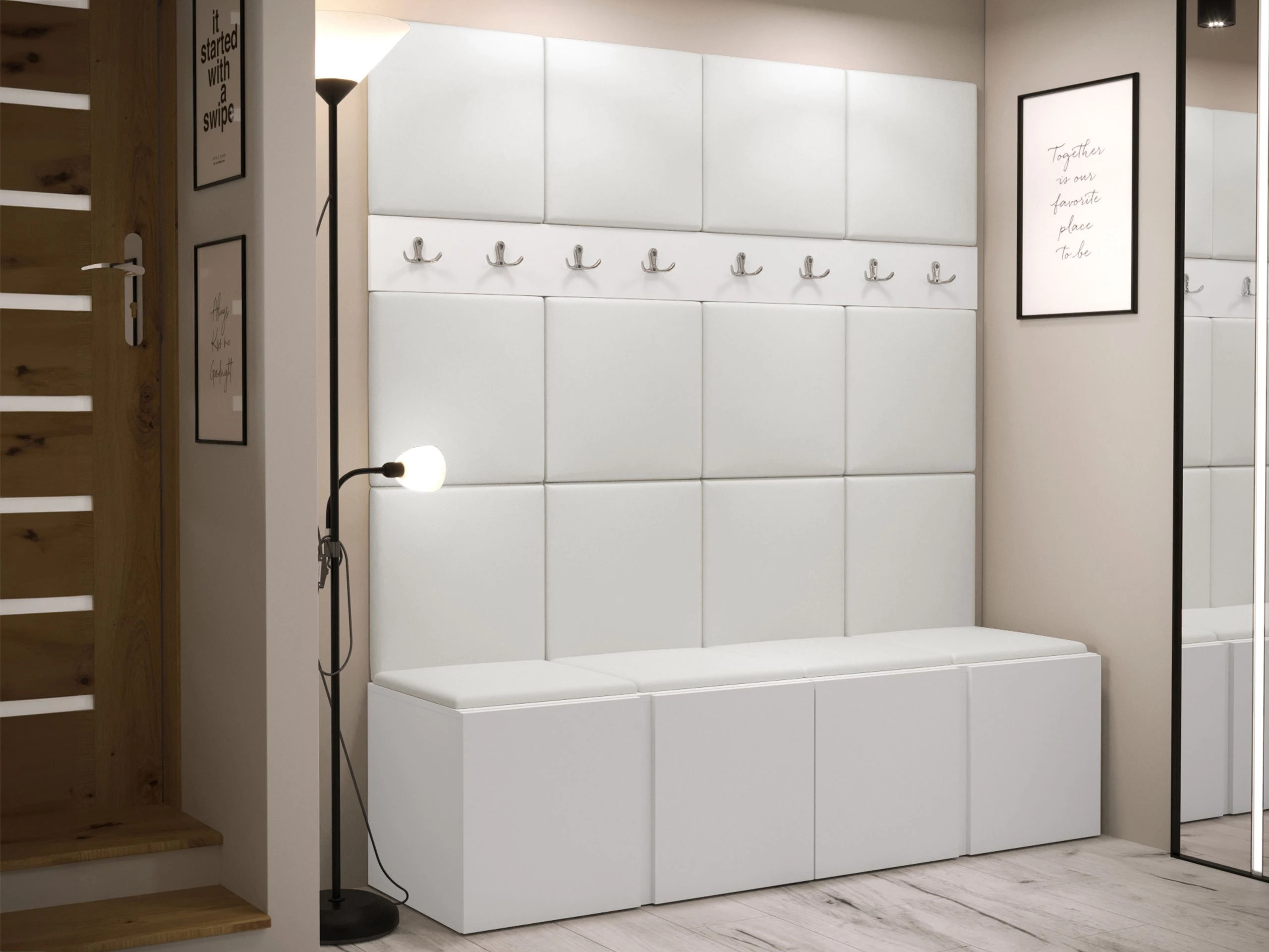Hallway set Pinis V (Eco-leather Soft 017)