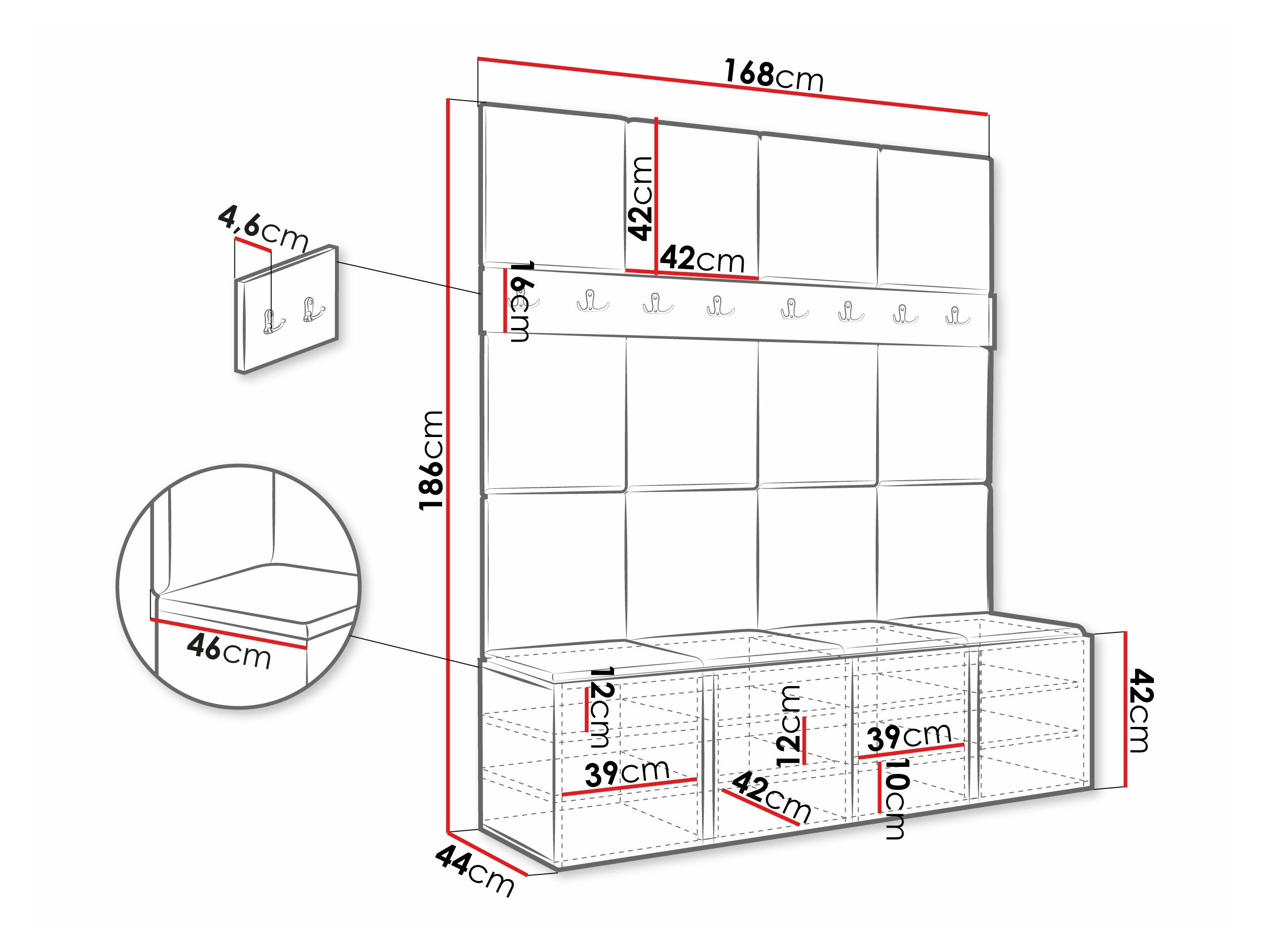 Hallway set Pinis V (Polo 897)