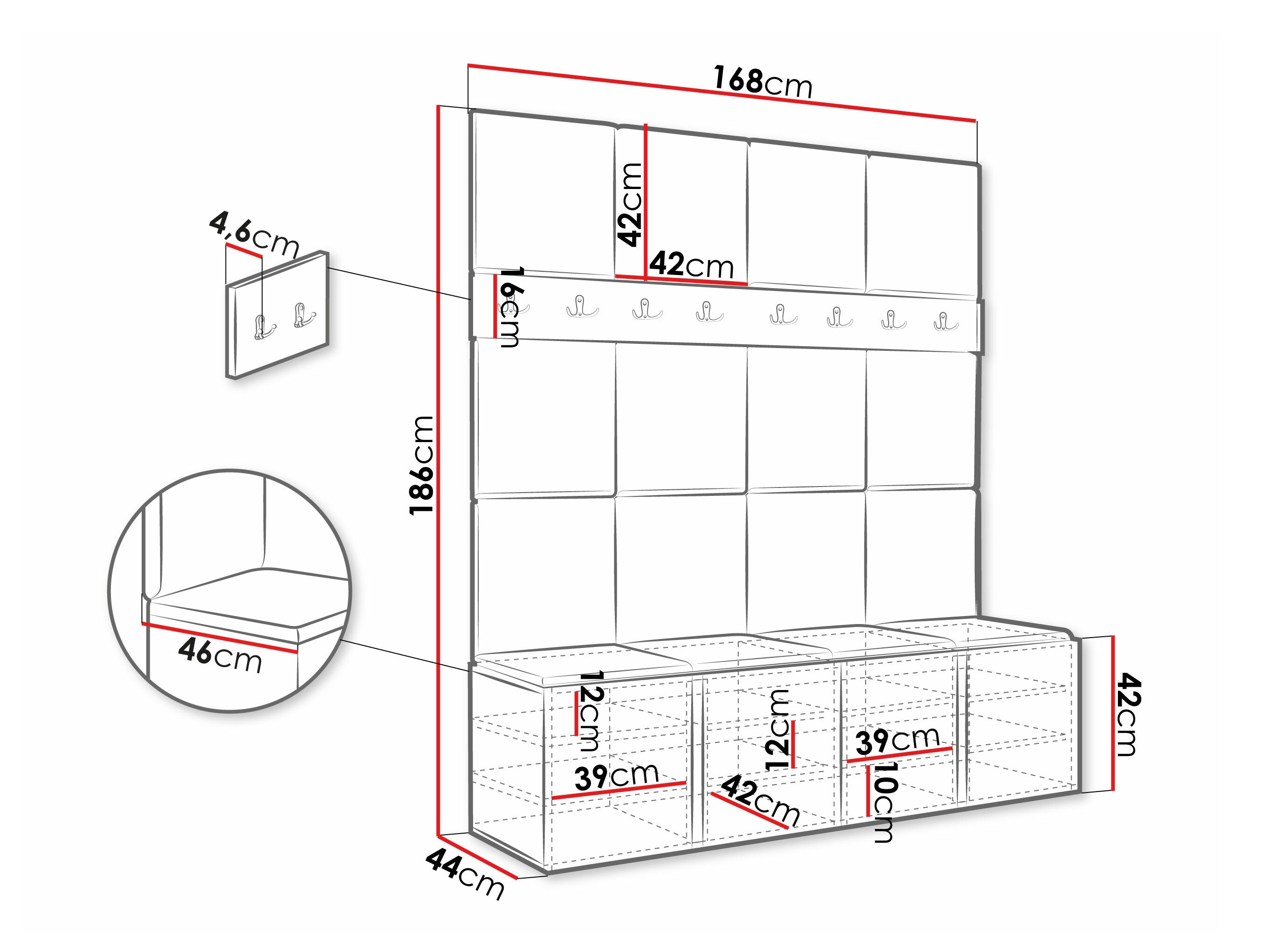 Hallway set Pinis V (Polo 897)