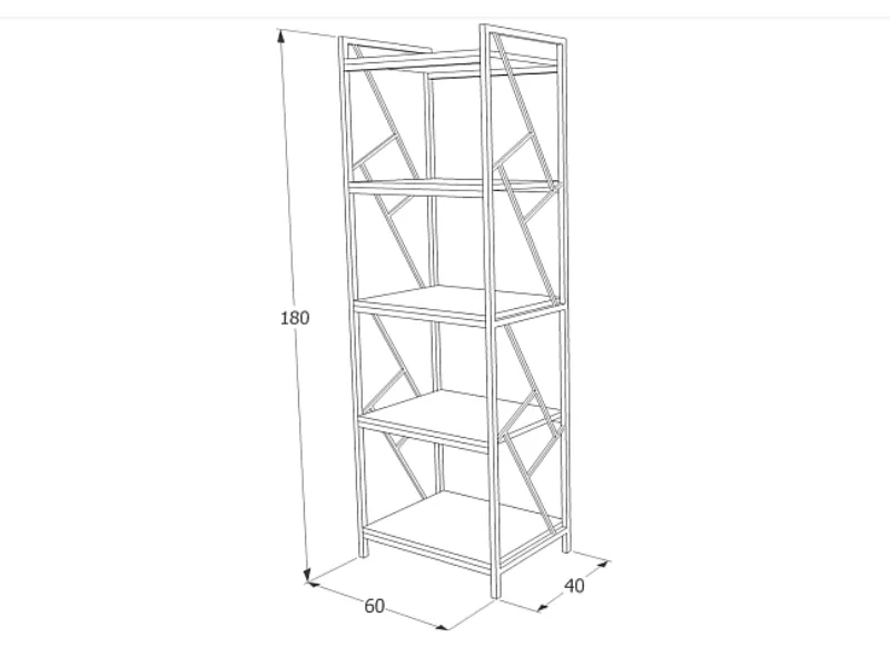 Bookcase Detroit 196
