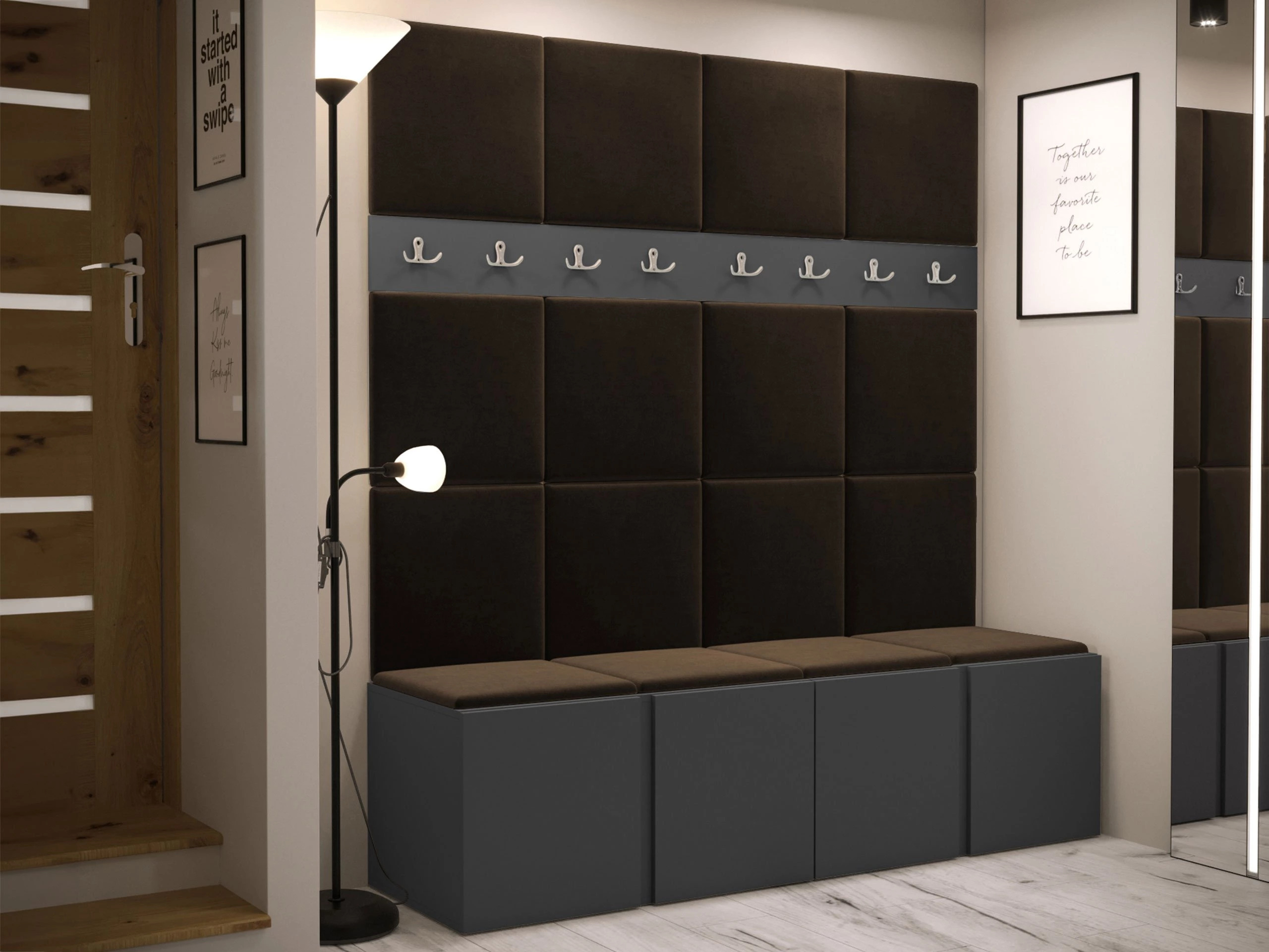 Hallway set Pinis V (Graphite)