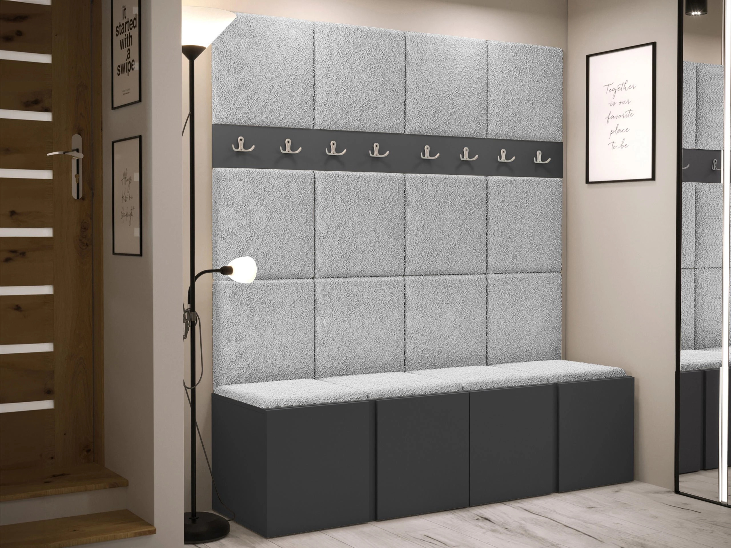 Hallway set Pinis V (Graphite)