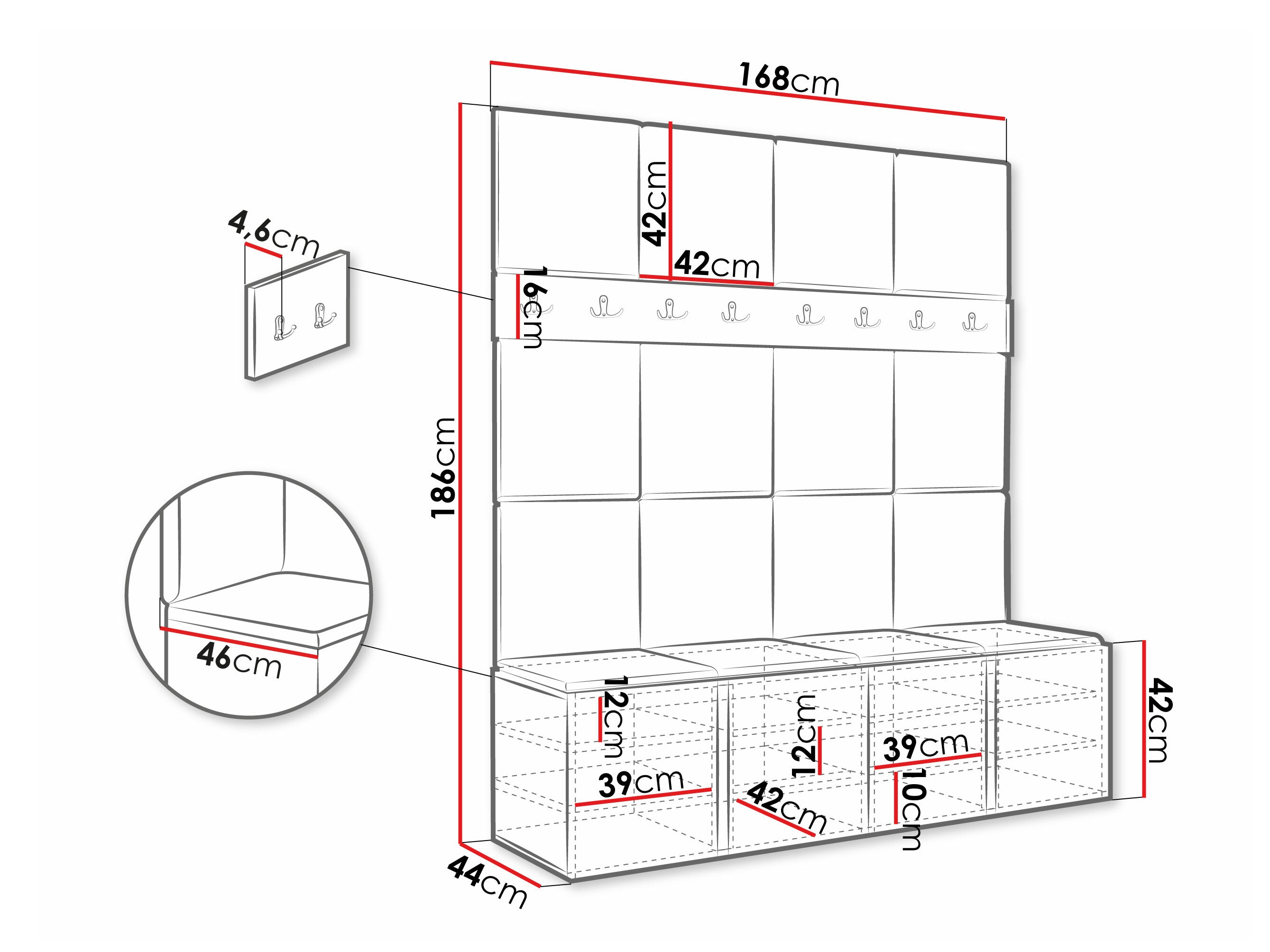 Hallway set Pinis V (Polo 897)