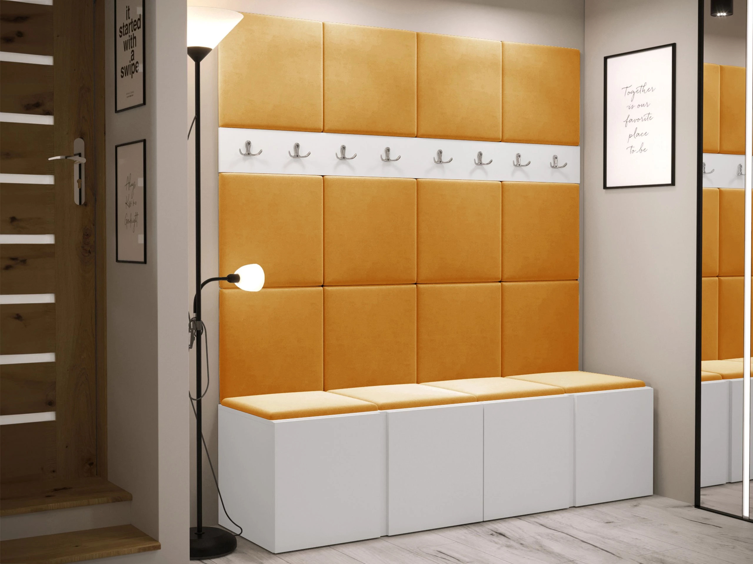 Hallway set Pinis V (White)