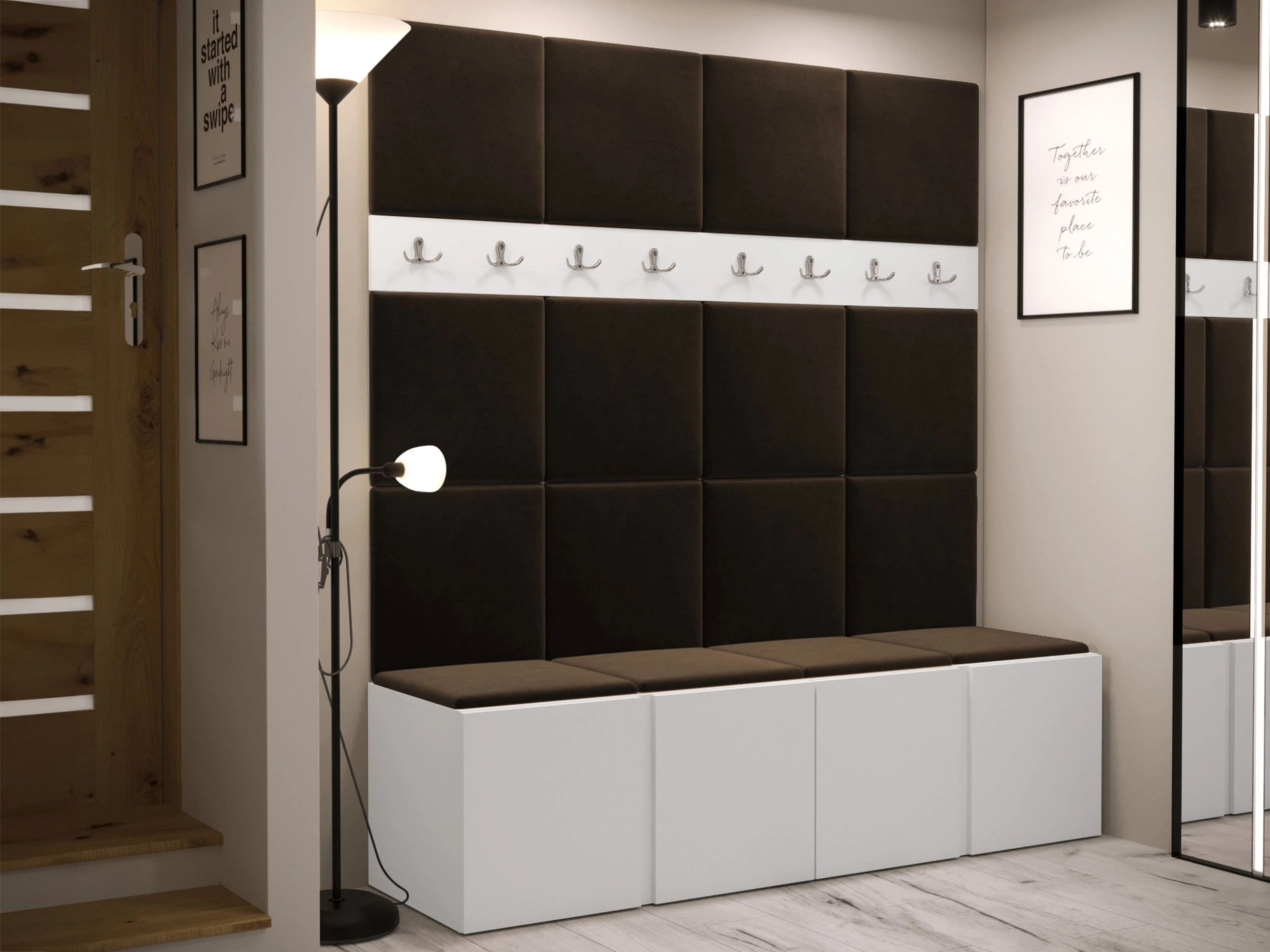 Hallway set Pinis V (White)