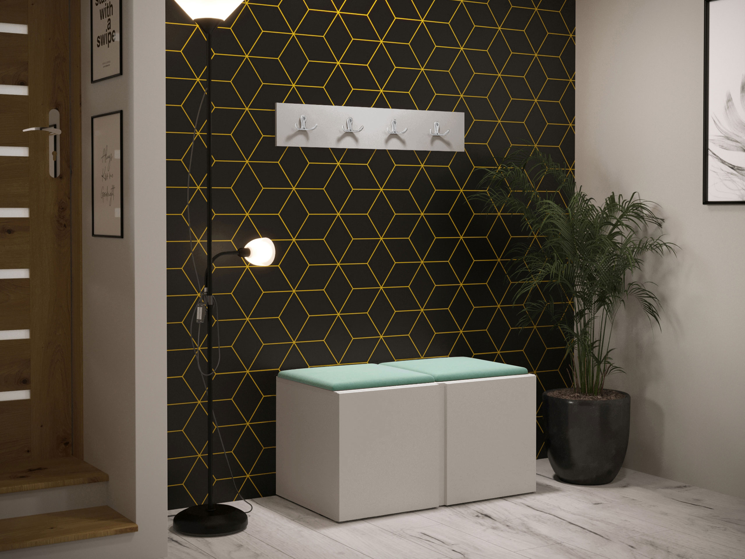 Hallway set Pinis VI (Cashmere)