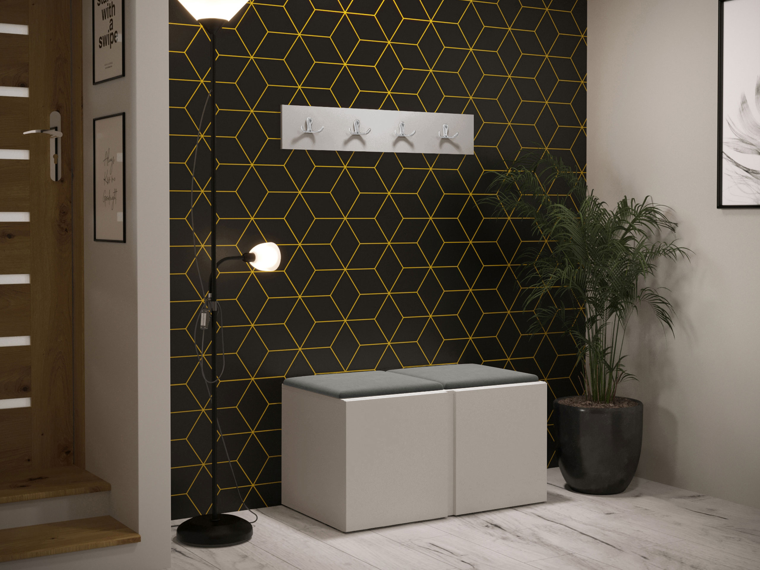 Hallway set Pinis VI (Cashmere)