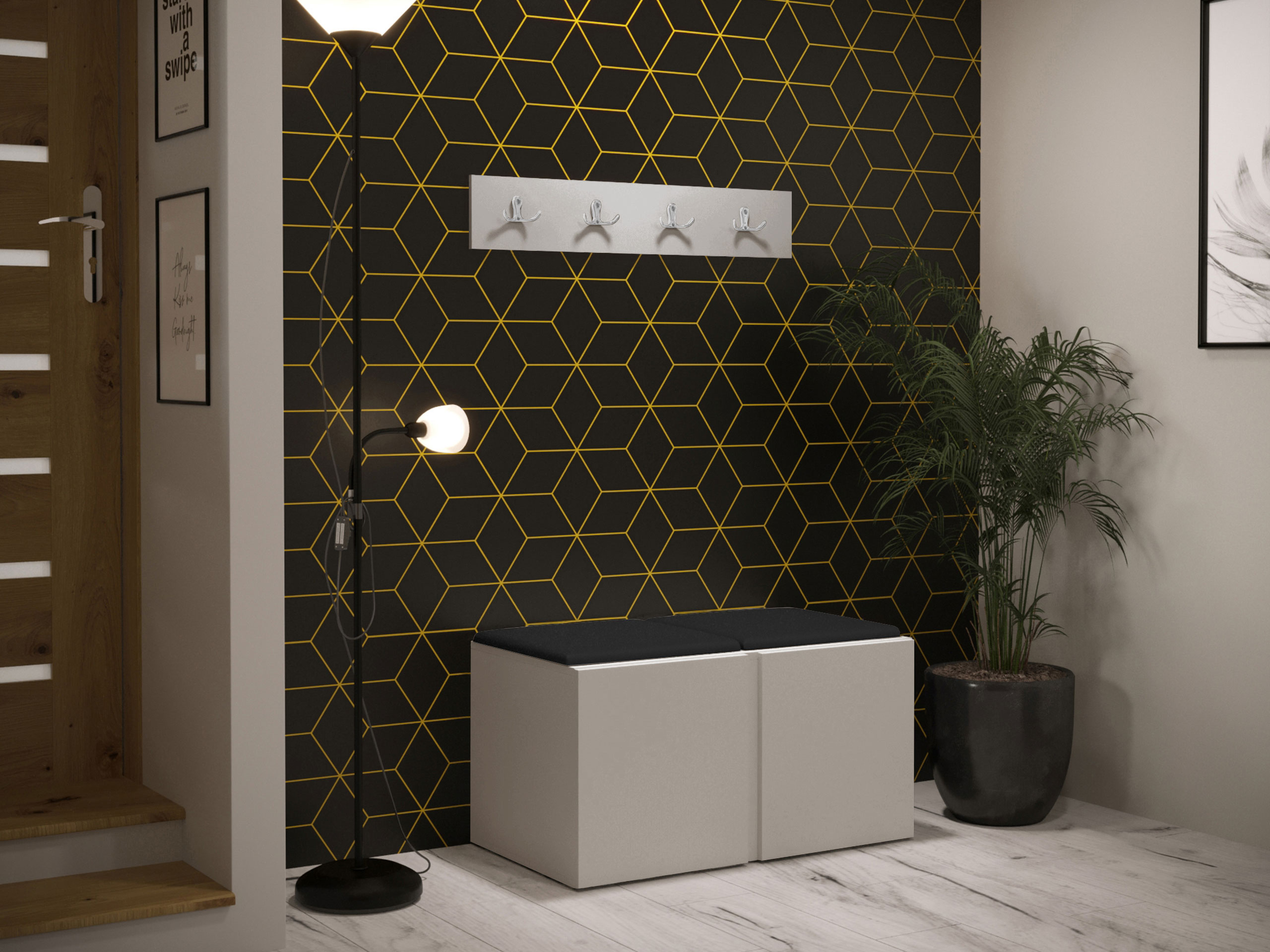 Hallway set Pinis VI (Cashmere)