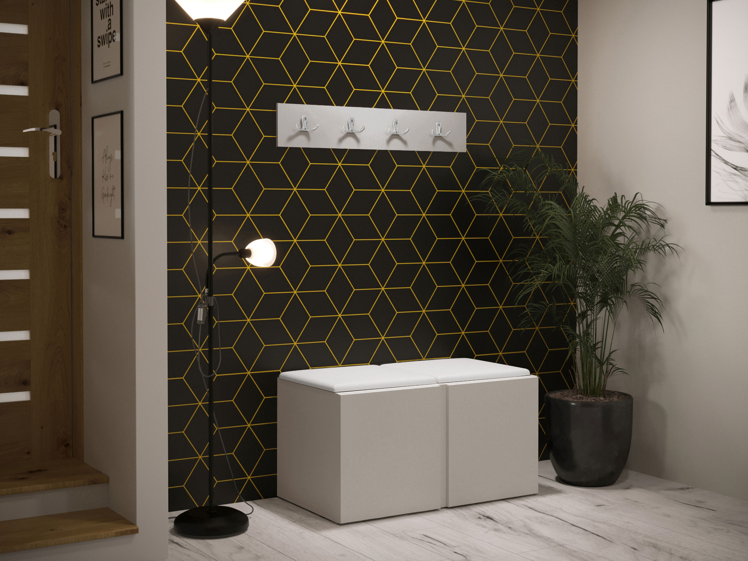 Hallway set Pinis VI (Cashmere)