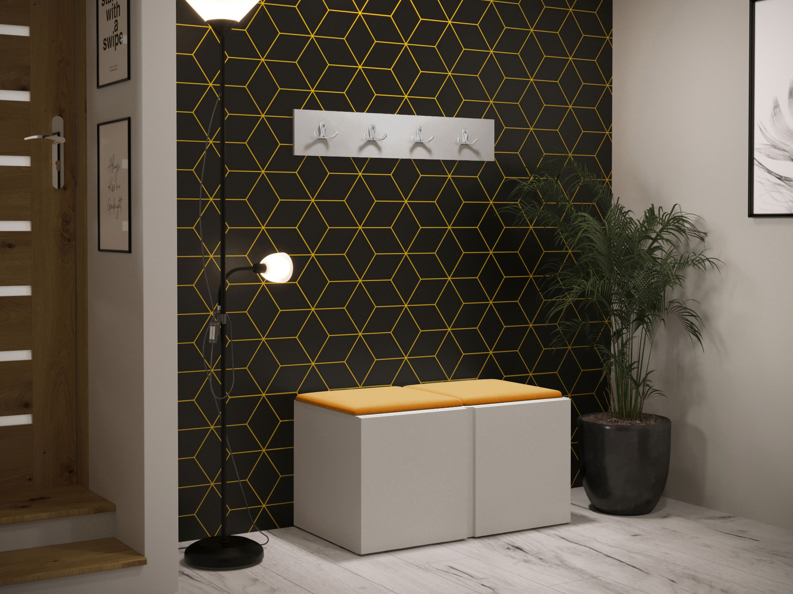 Hallway set Pinis VI (Cashmere)