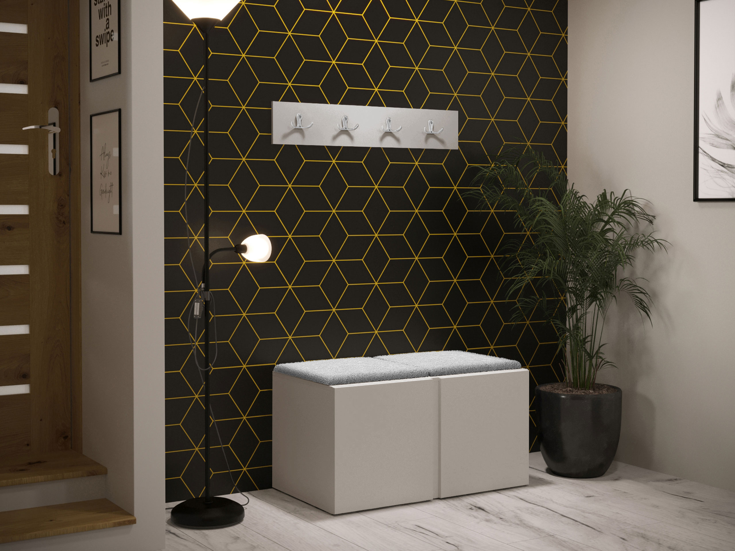 Hallway set Pinis VI (Cashmere)