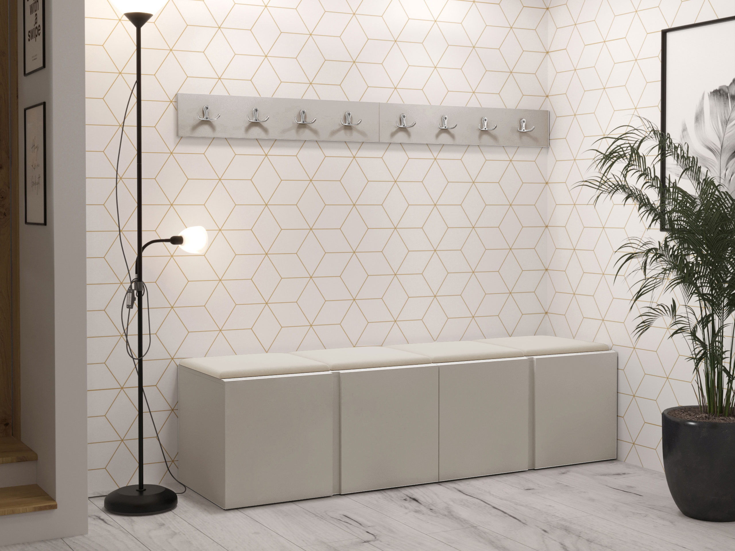 Hallway set Pinis VII (Cashmere)