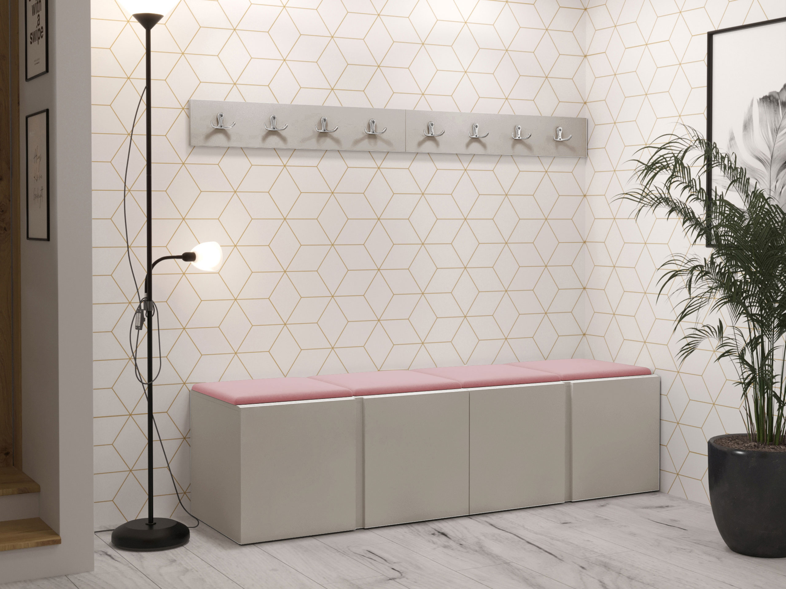 Hallway set Pinis VII (Cashmere)