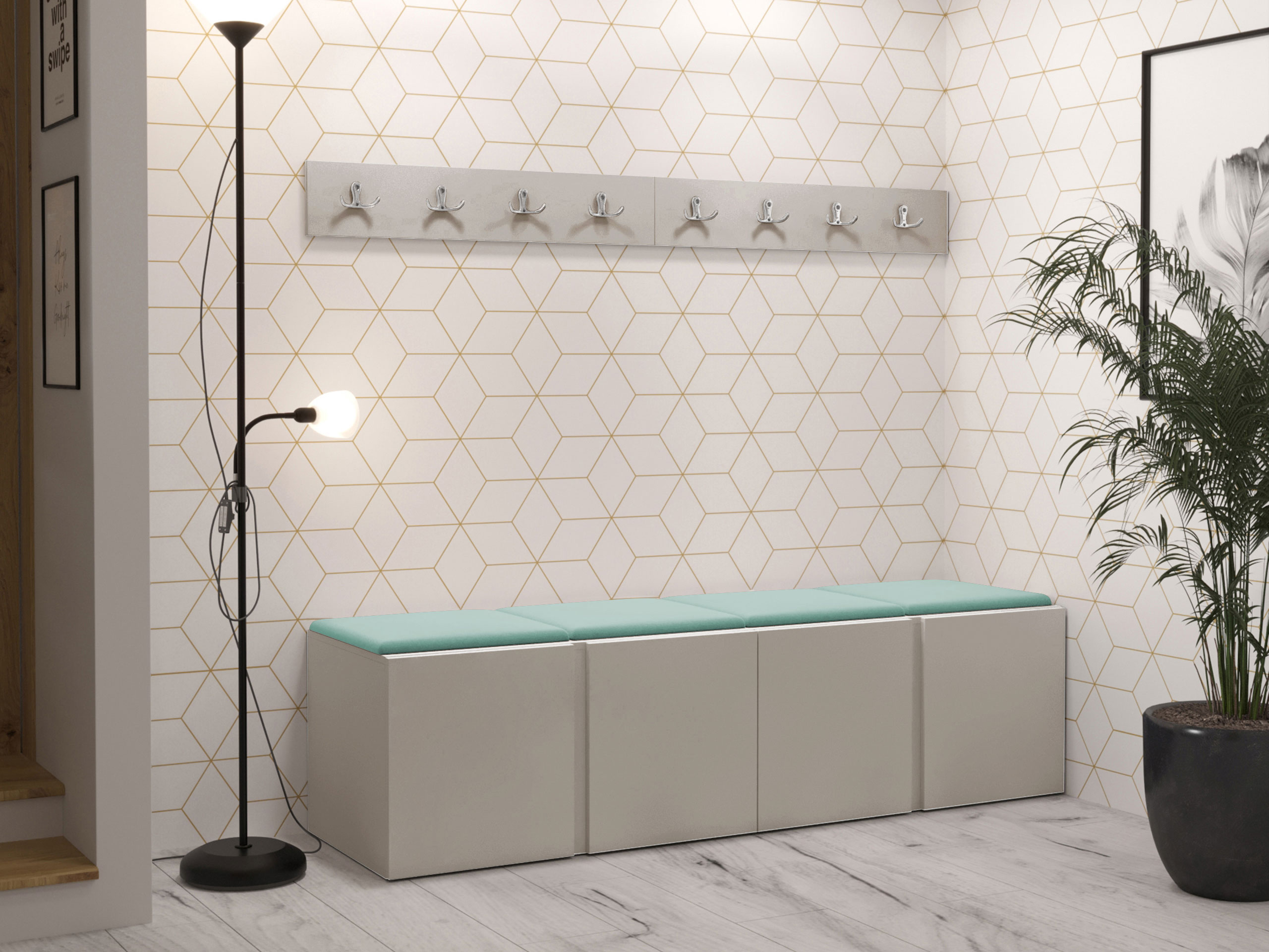 Hallway set Pinis VII (Cashmere)