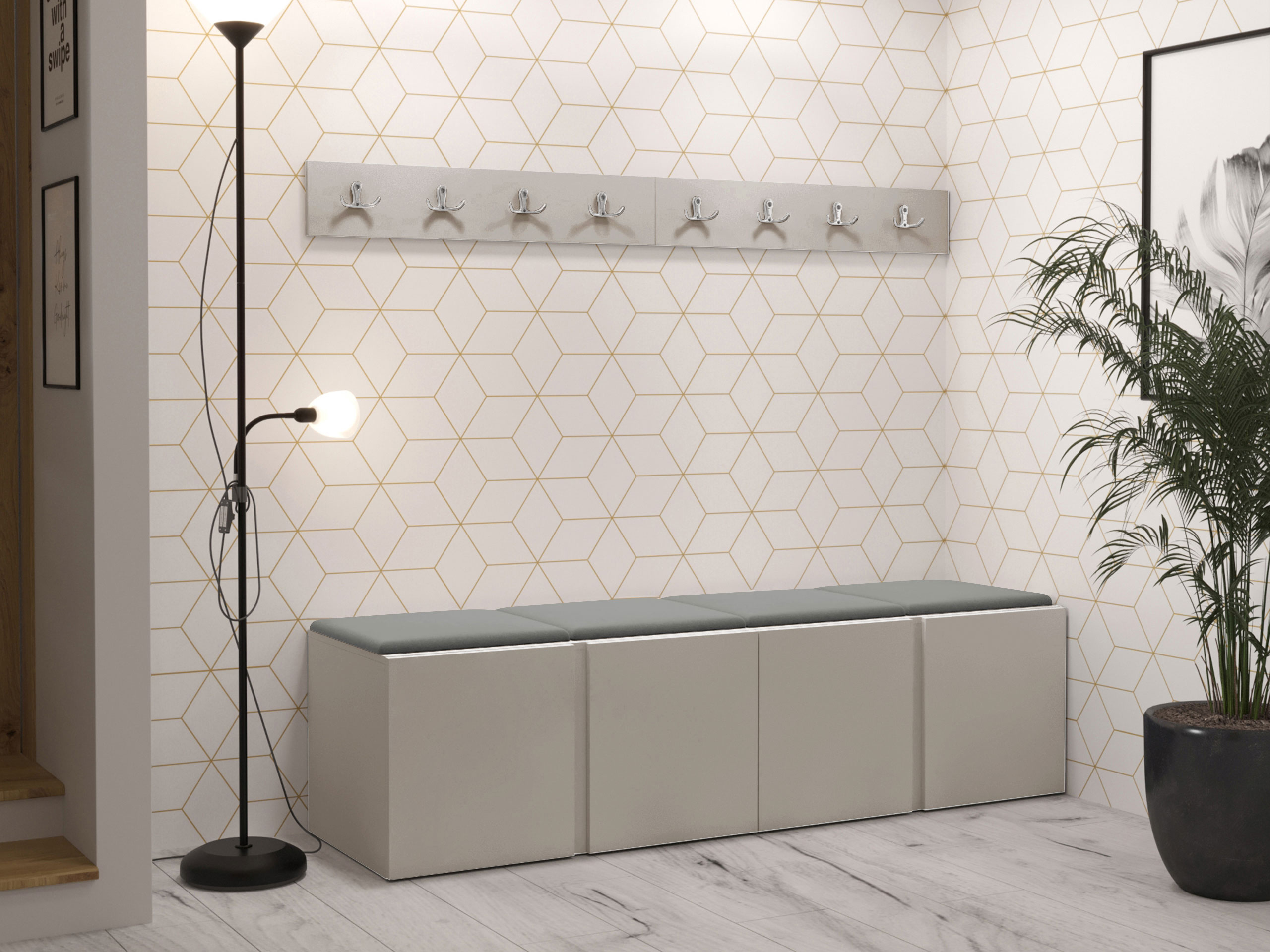 Hallway set Pinis VII (Cashmere)