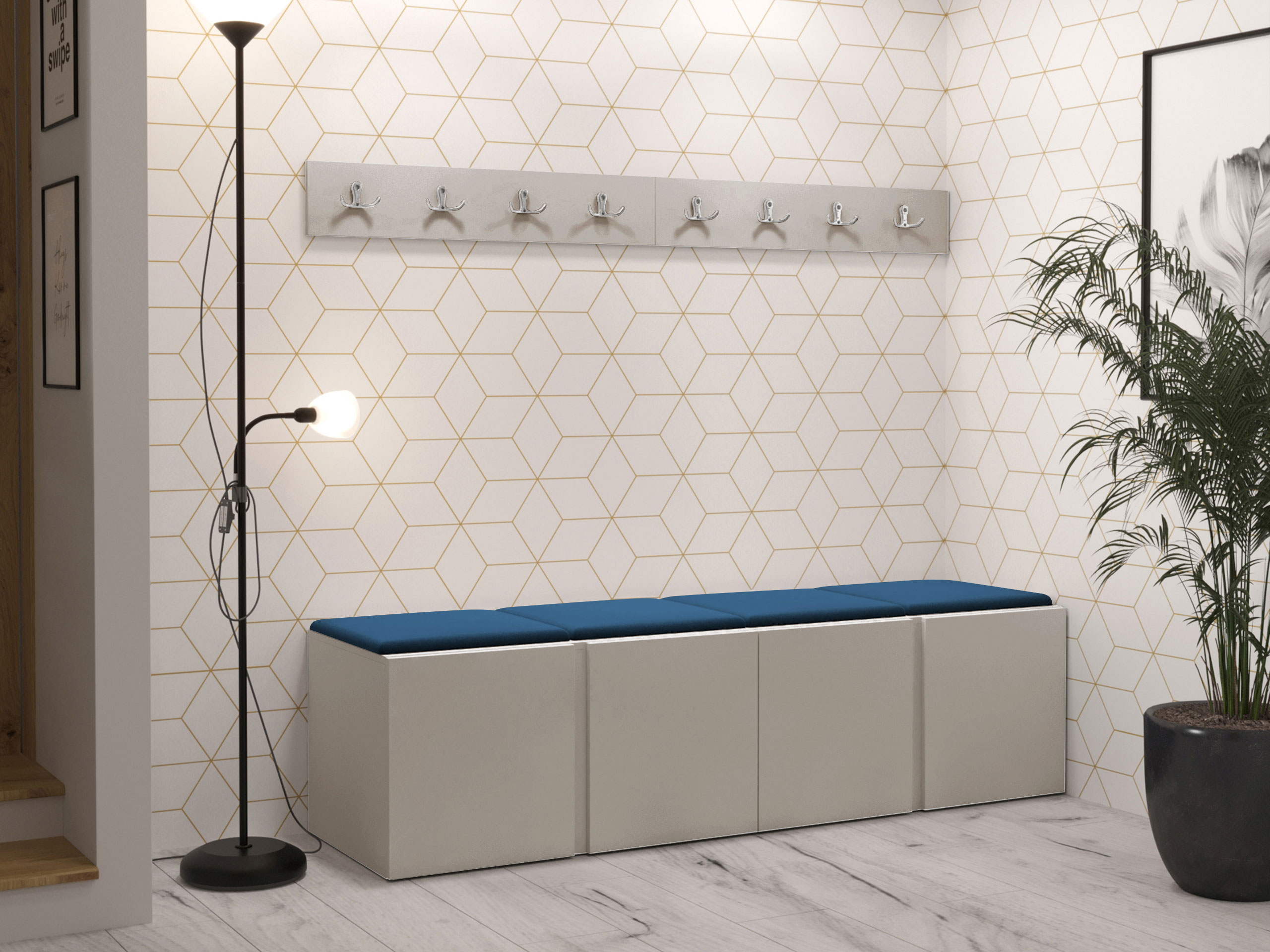 Hallway set Pinis VII (Cashmere)