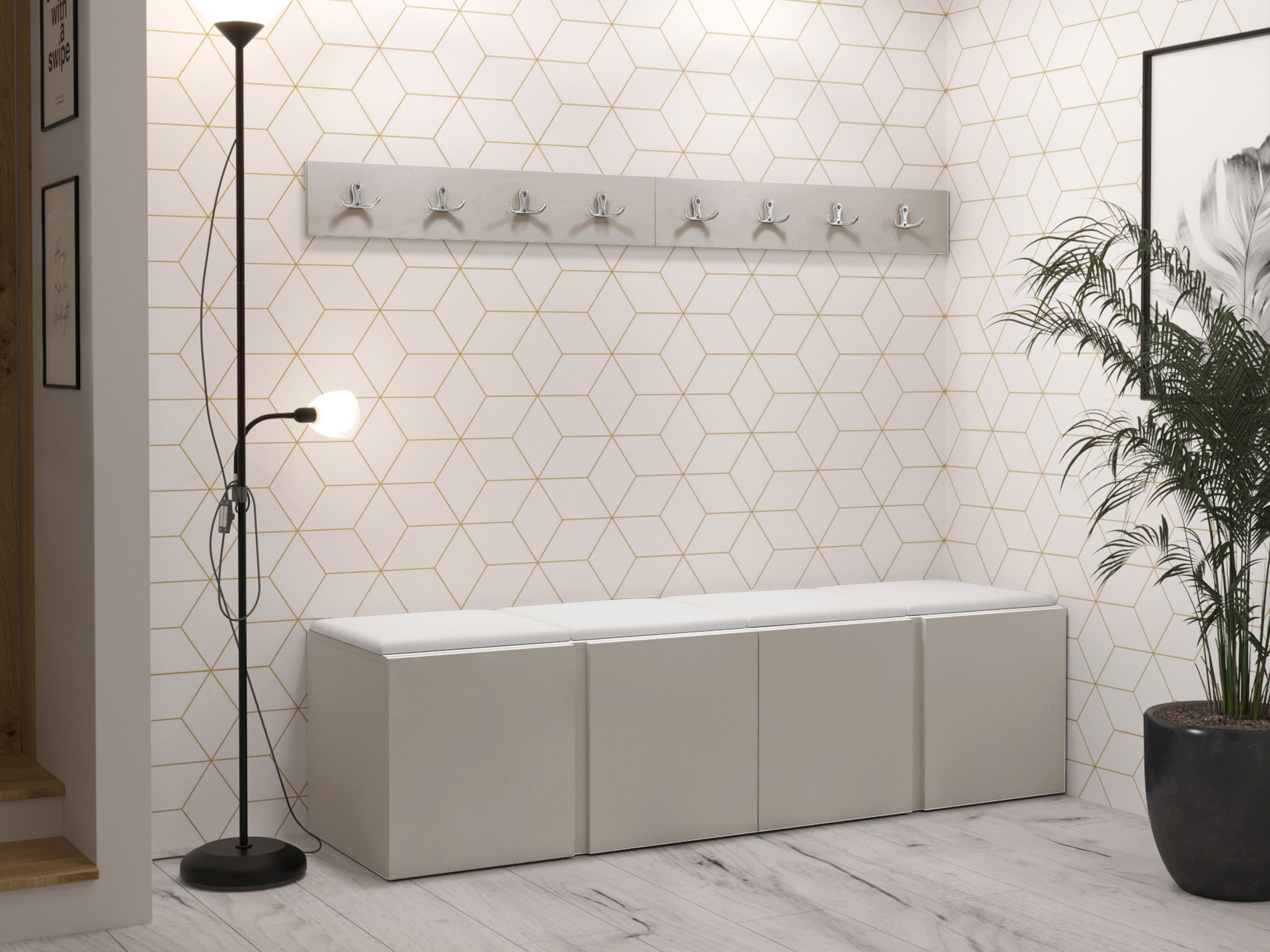 Hallway set Pinis VII (Cashmere)