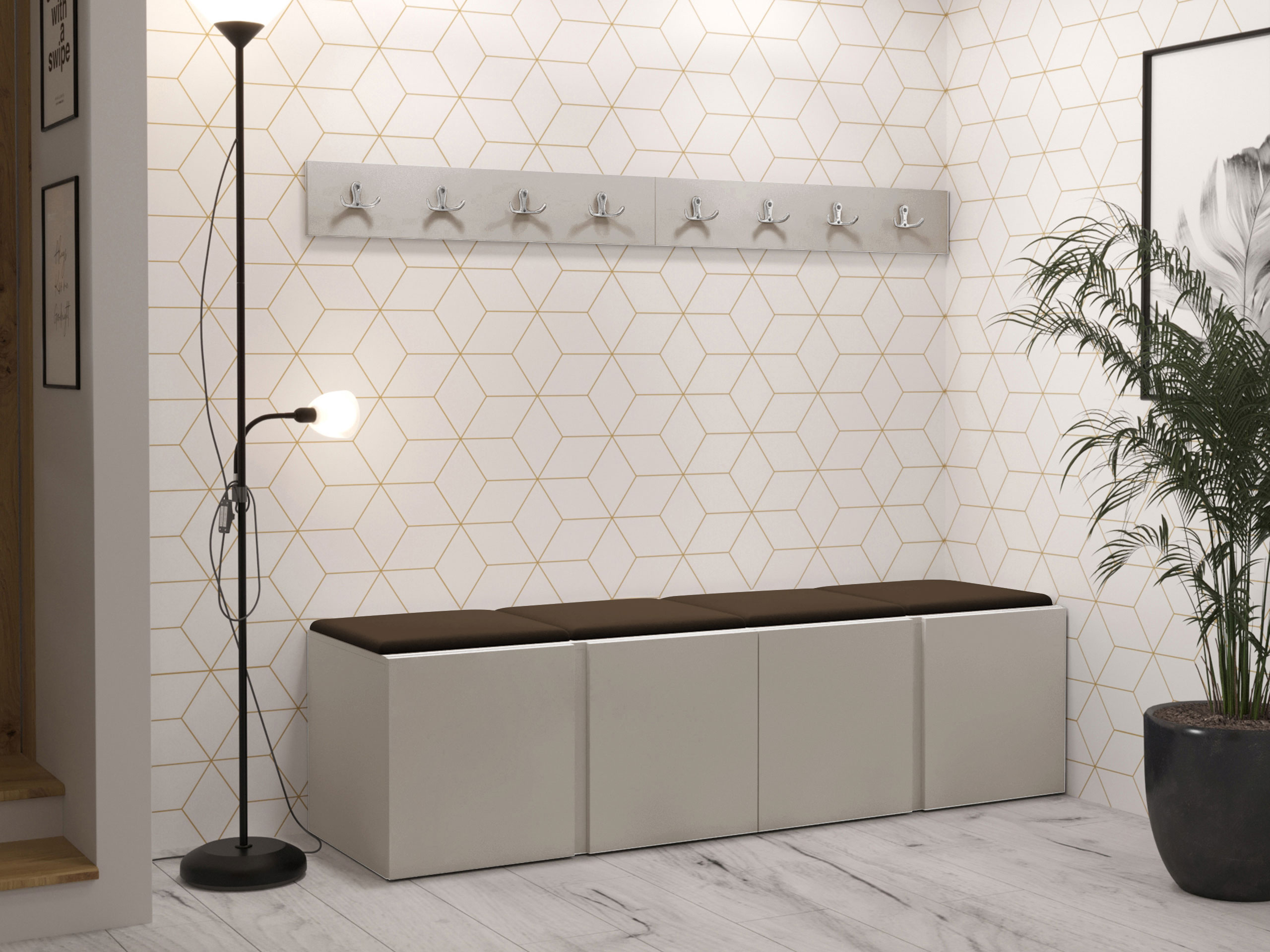 Hallway set Pinis VII (Cashmere)
