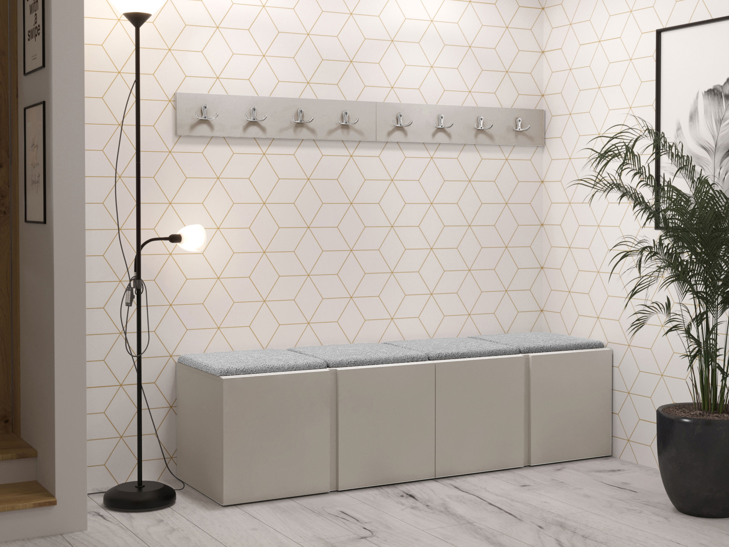 Hallway set Pinis VII (Cashmere)