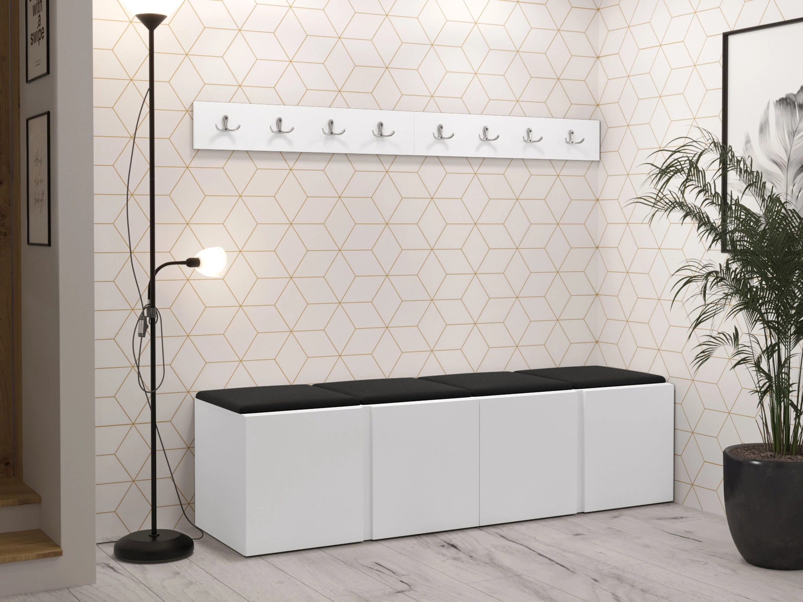 Hallway set Pinis VII (Eco-leather Soft 011)