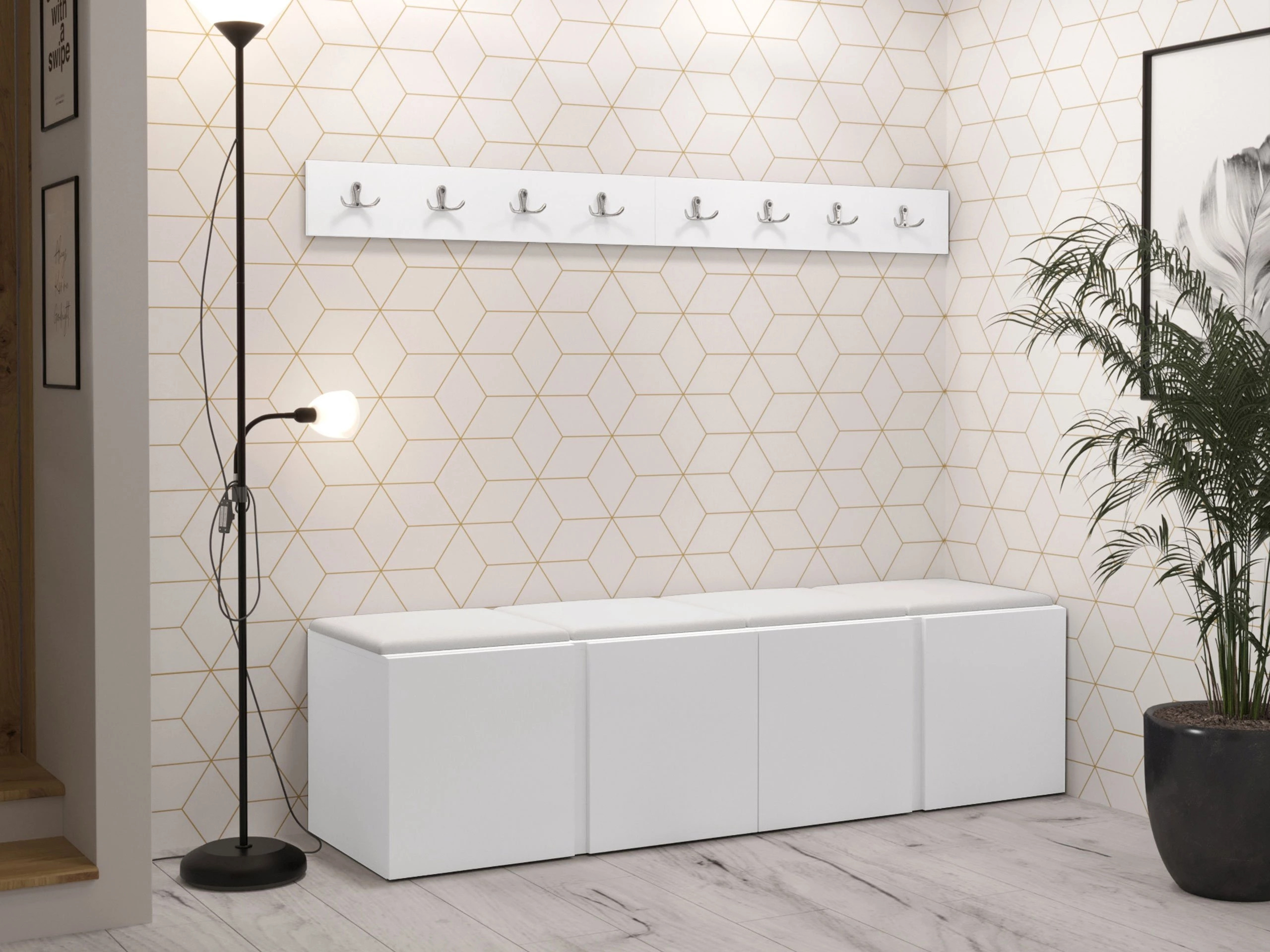 Hallway set Pinis VII (Eco-leather Soft 017)
