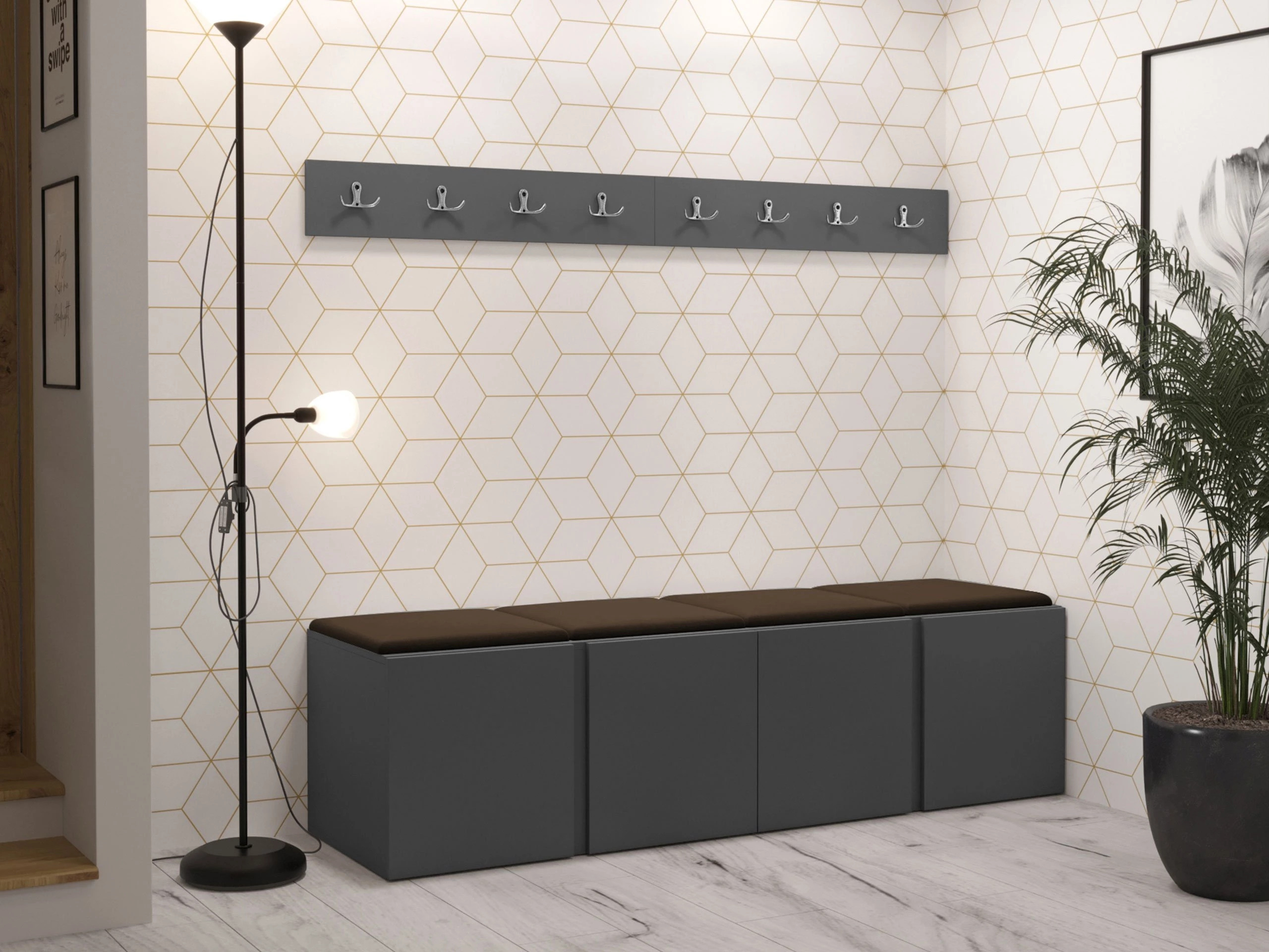 Hallway set Pinis VII (Graphite)