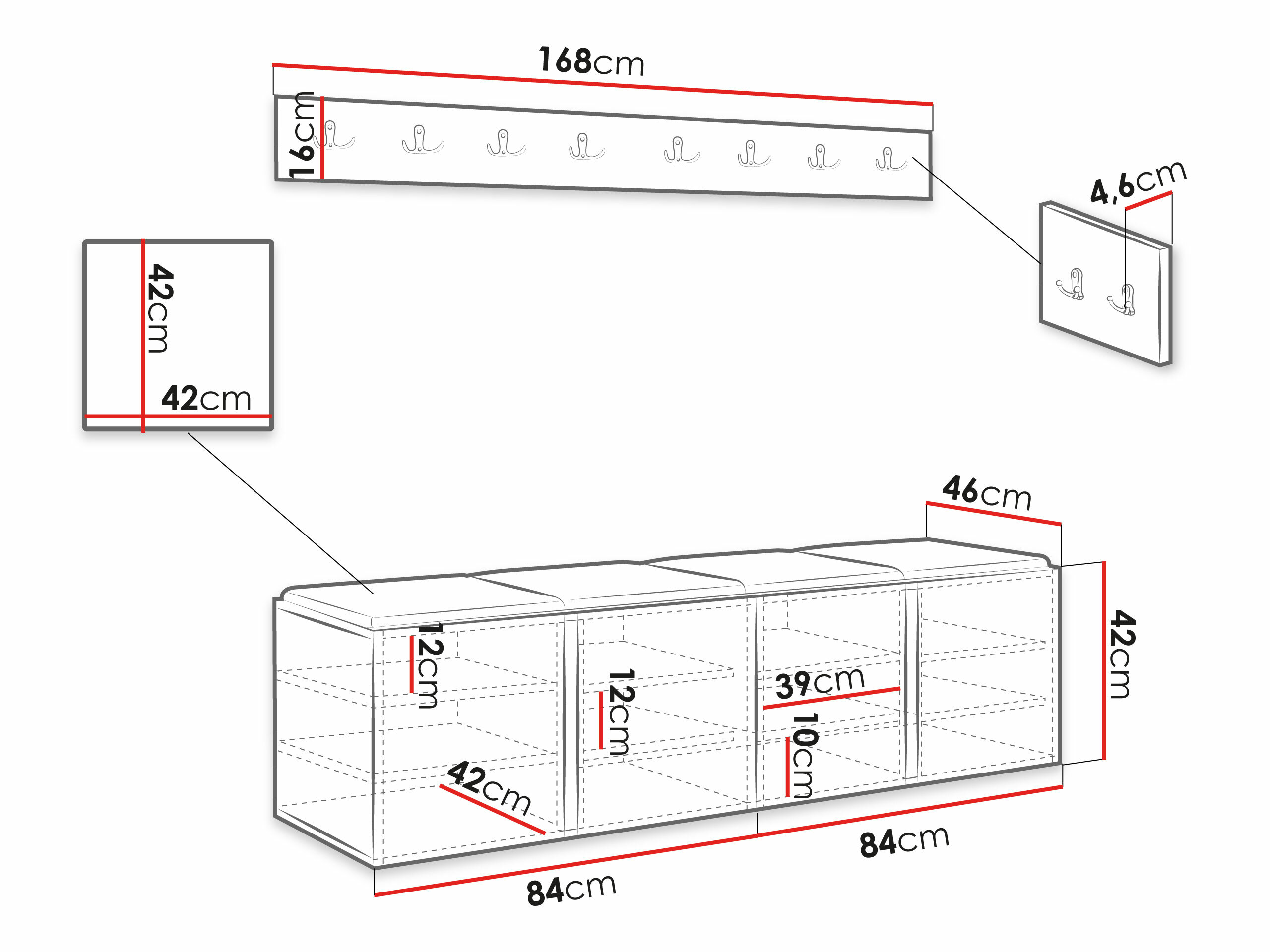 Hallway set Pinis VII (Polo 897)